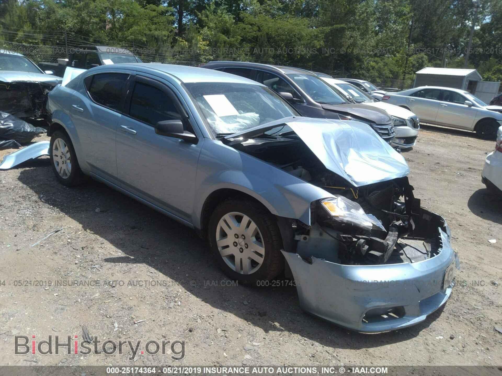 Photo 1C3CDZAB7DN650866 - DODGE AVENGER 2013