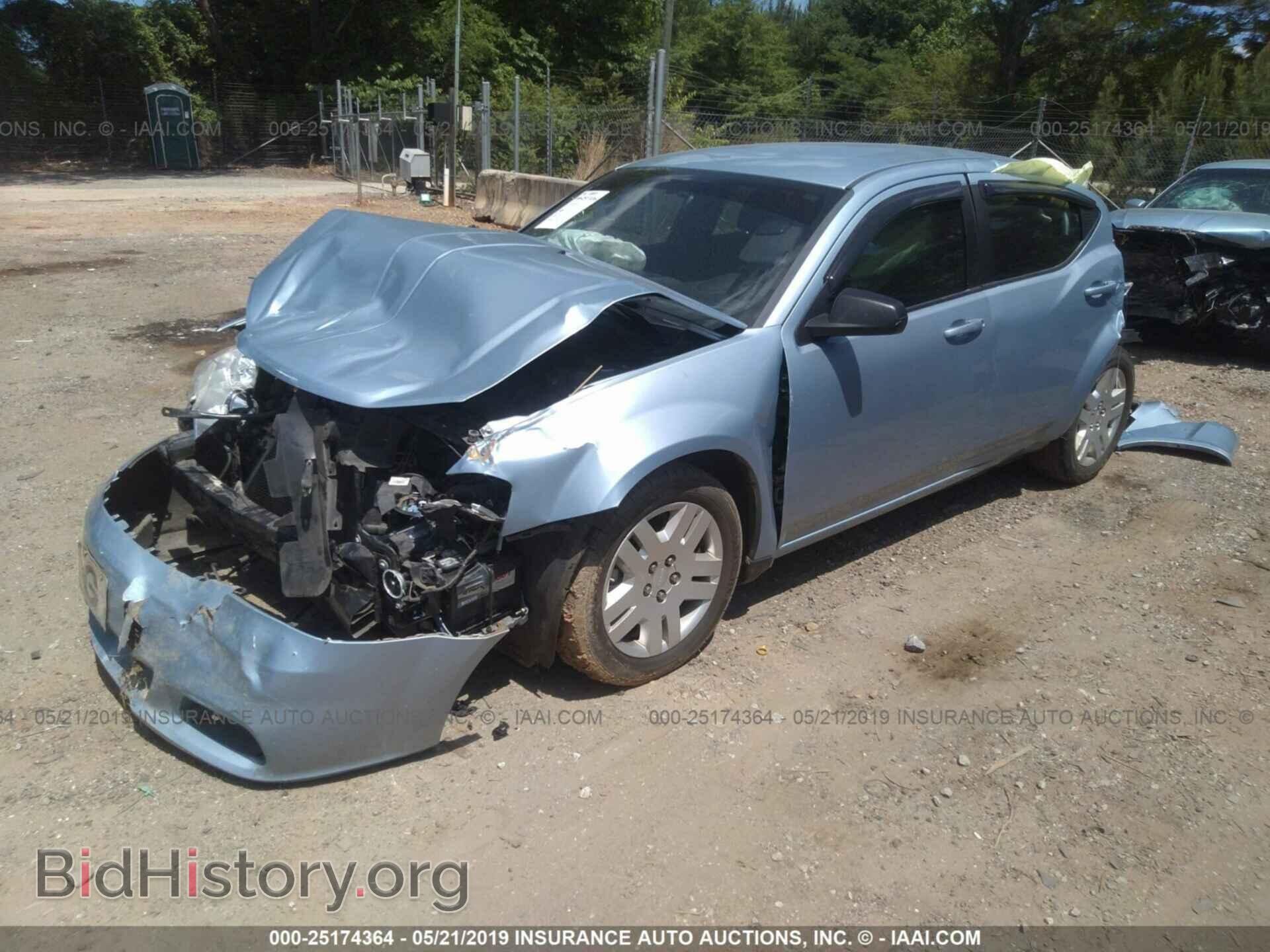 2013 DODGE AVENGER - VIN: 1C3CDZAB7DN650866 - Фото 2