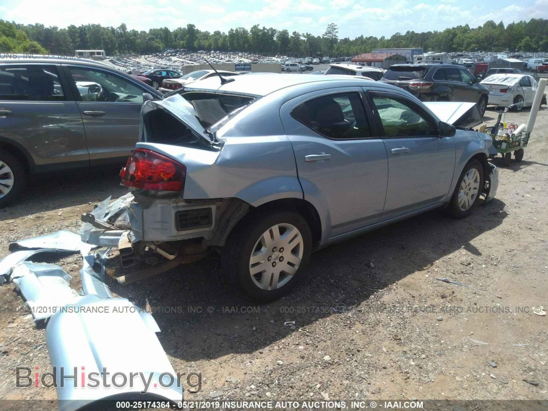 2013 DODGE AVENGER - VIN: 1C3CDZAB7DN650866 - Фото 4