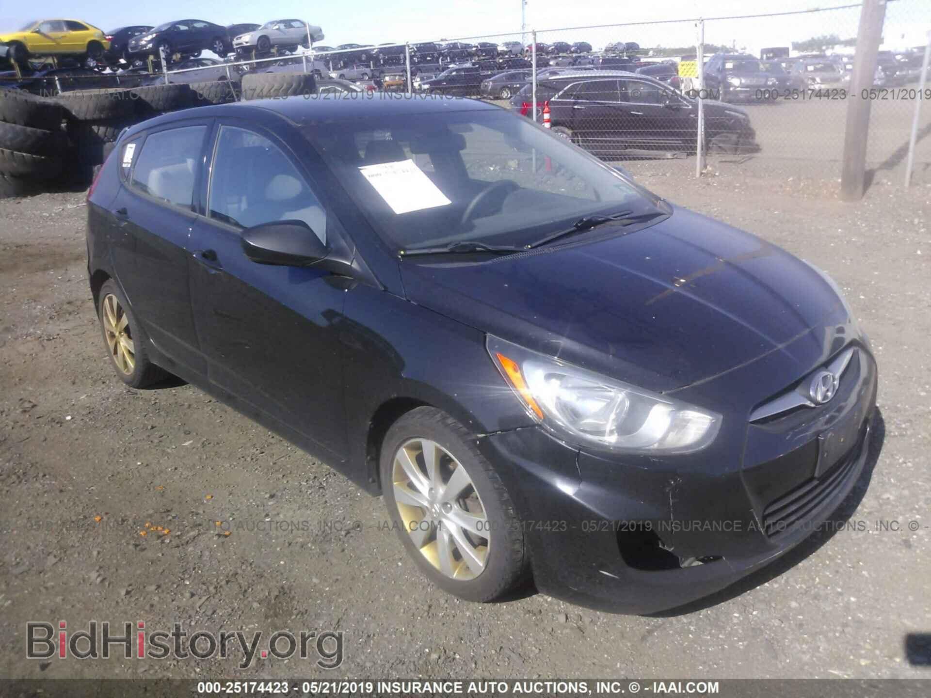 Фотография KMHCU5AEXCU018572 - HYUNDAI ACCENT 2012