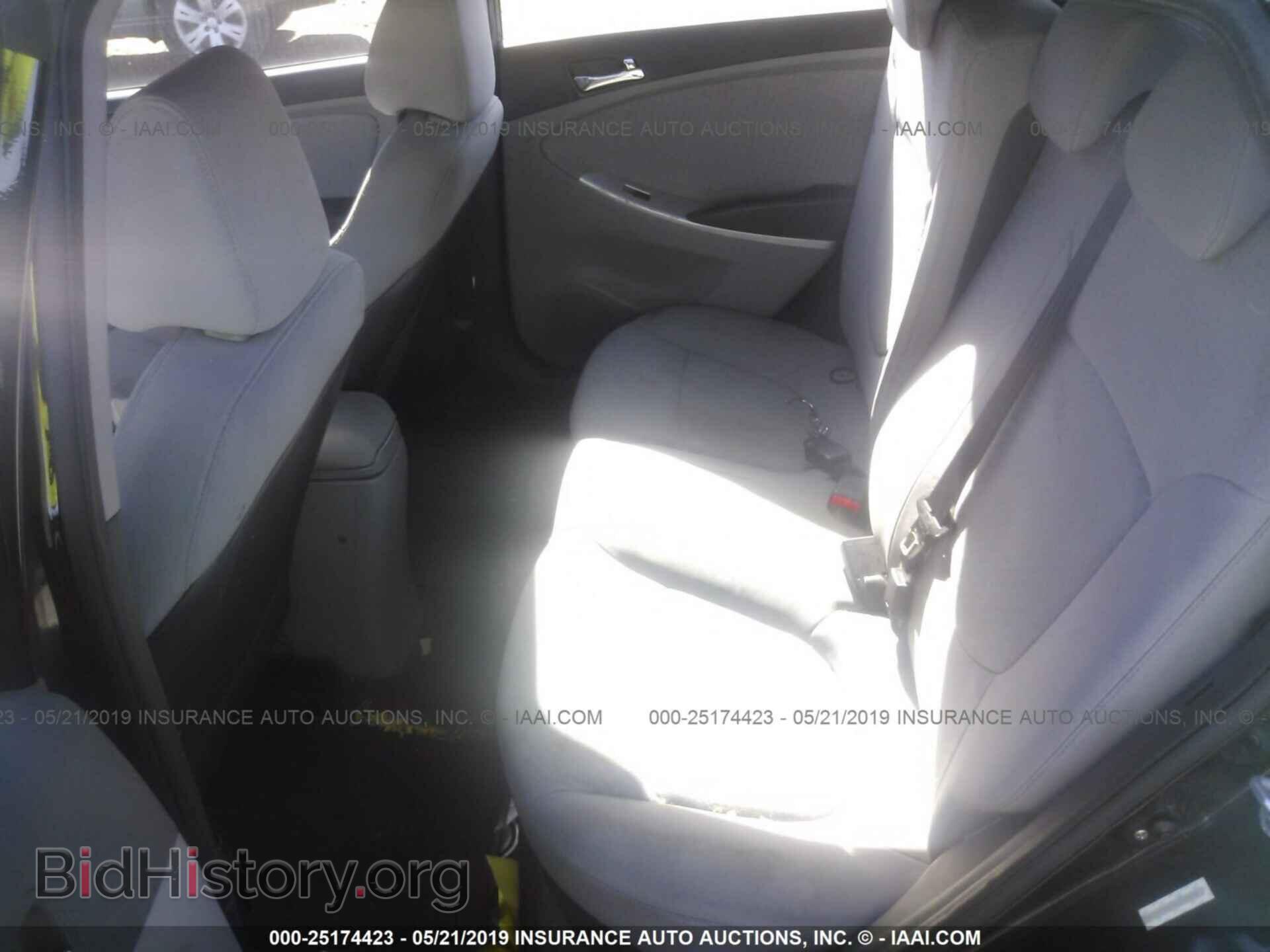 2012 HYUNDAI ACCENT - VIN: KMHCU5AEXCU018572 - Фото 8