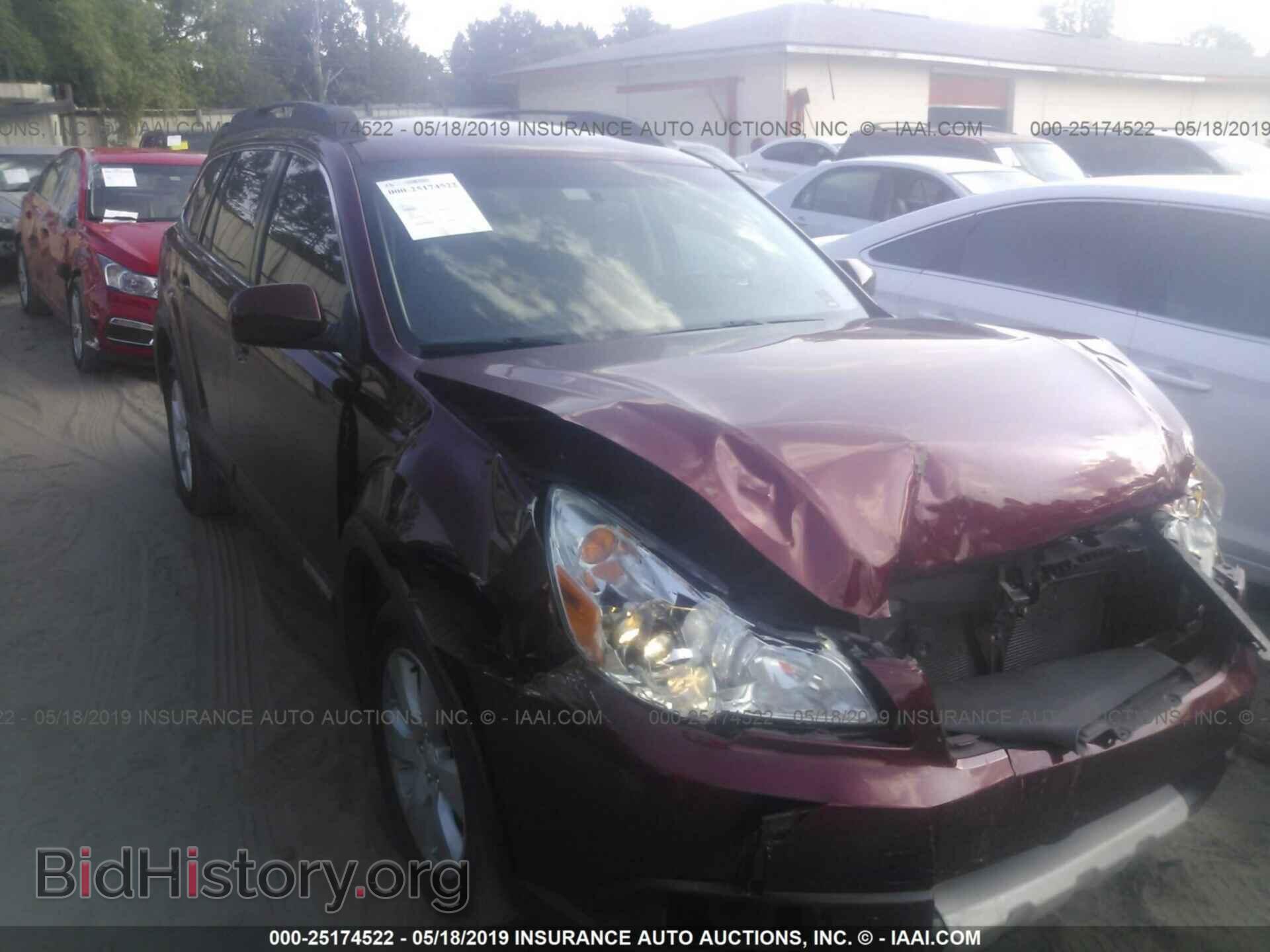 Фотография 4S4BRCCCXC3220914 - SUBARU OUTBACK 2012