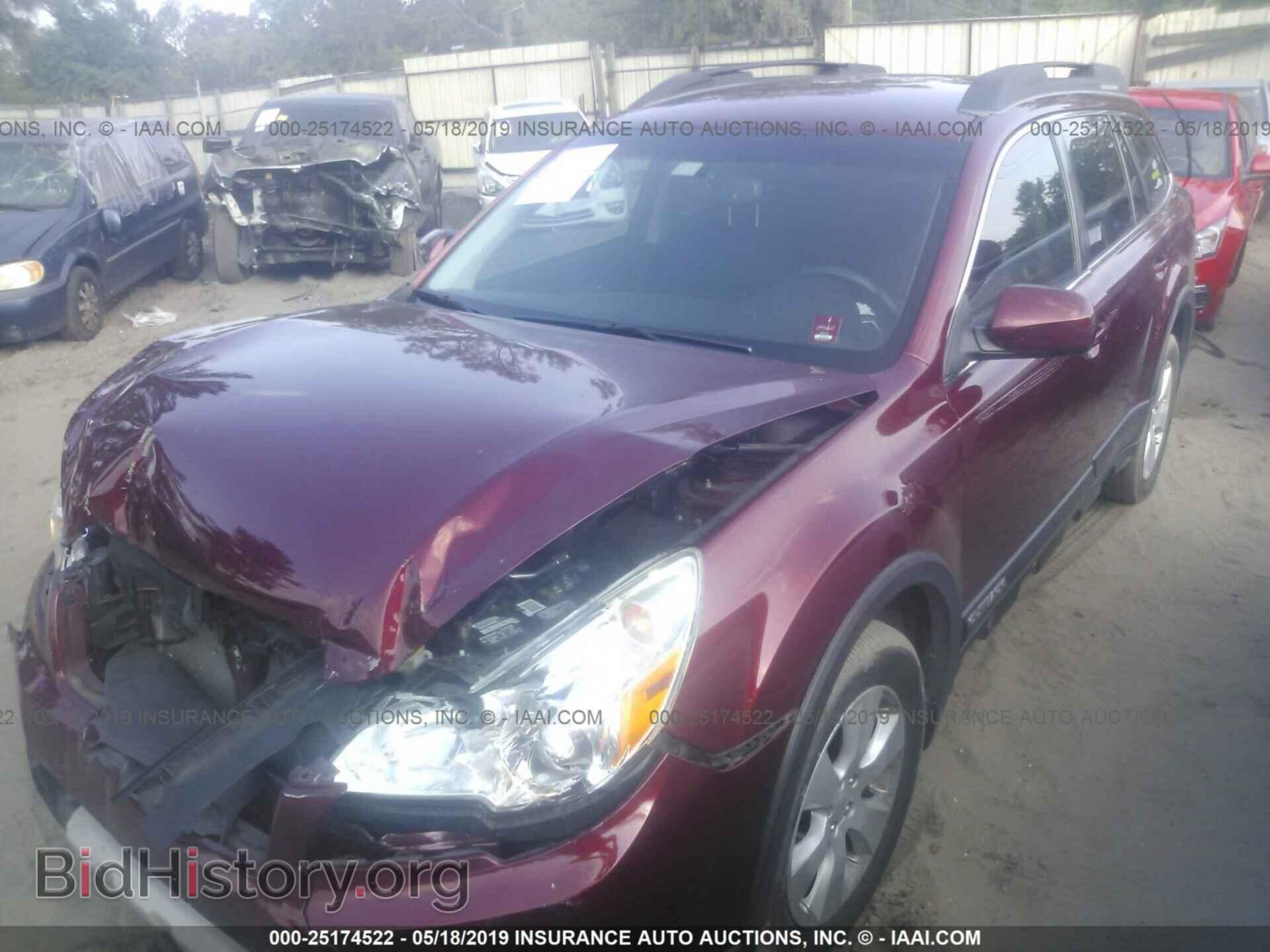 2012 SUBARU OUTBACK - VIN: 4S4BRCCCXC3220914 - Фото 2