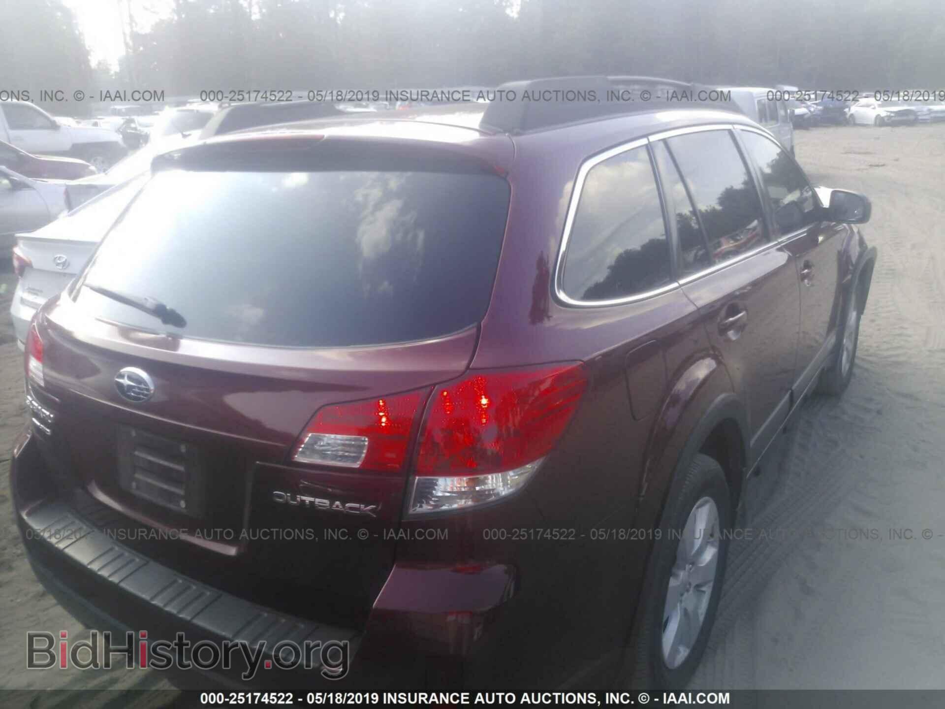 2012 SUBARU OUTBACK - VIN: 4S4BRCCCXC3220914 - Фото 4