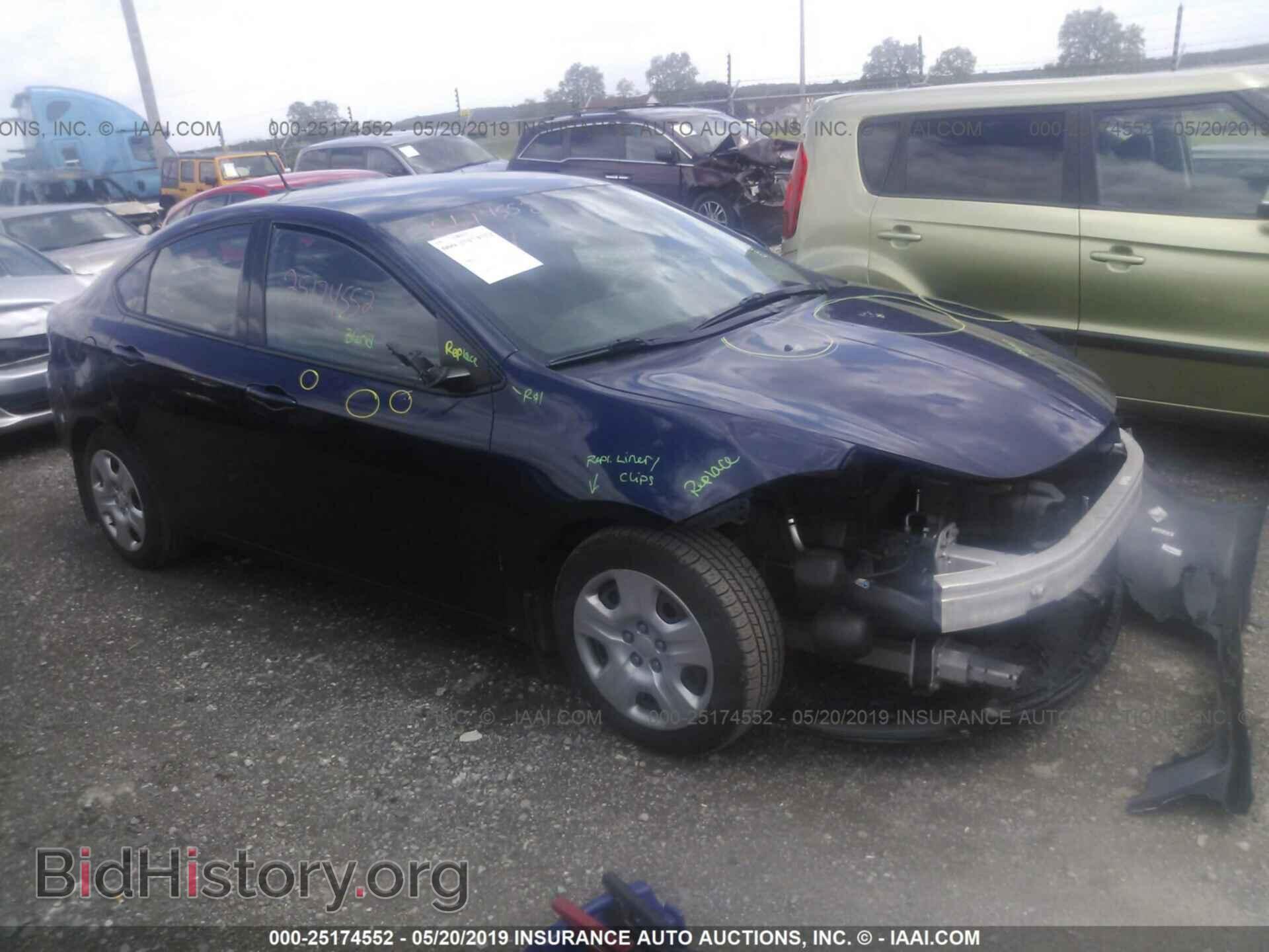 Фотография 1C3CDFAH4DD287175 - DODGE DART 2013