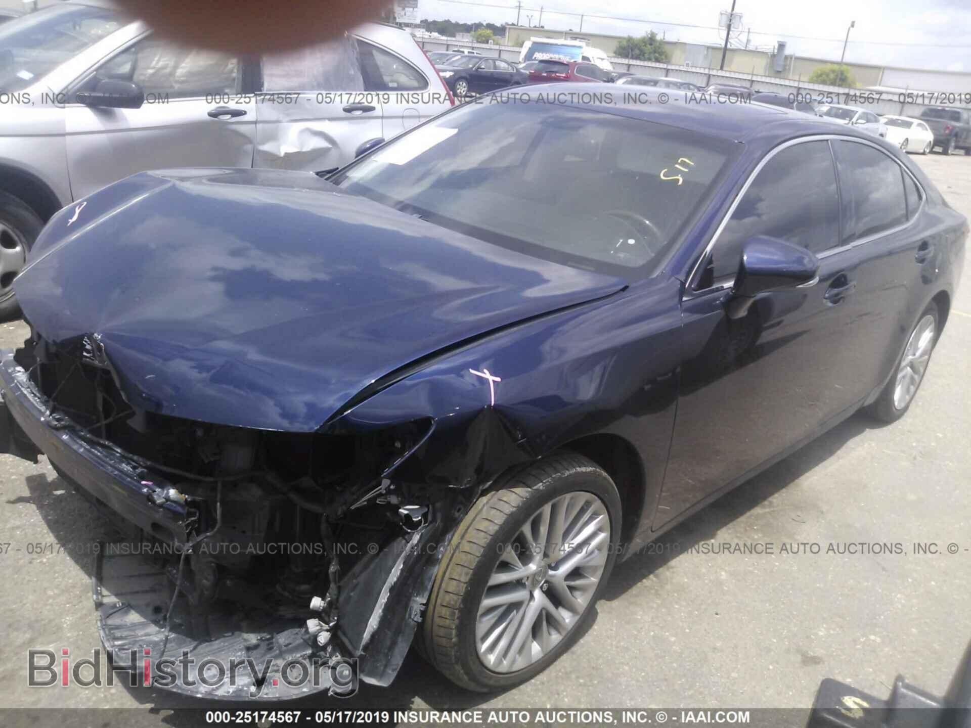 2013 LEXUS ES - VIN: JTHBK1GG7D2036370 - Фото 2
