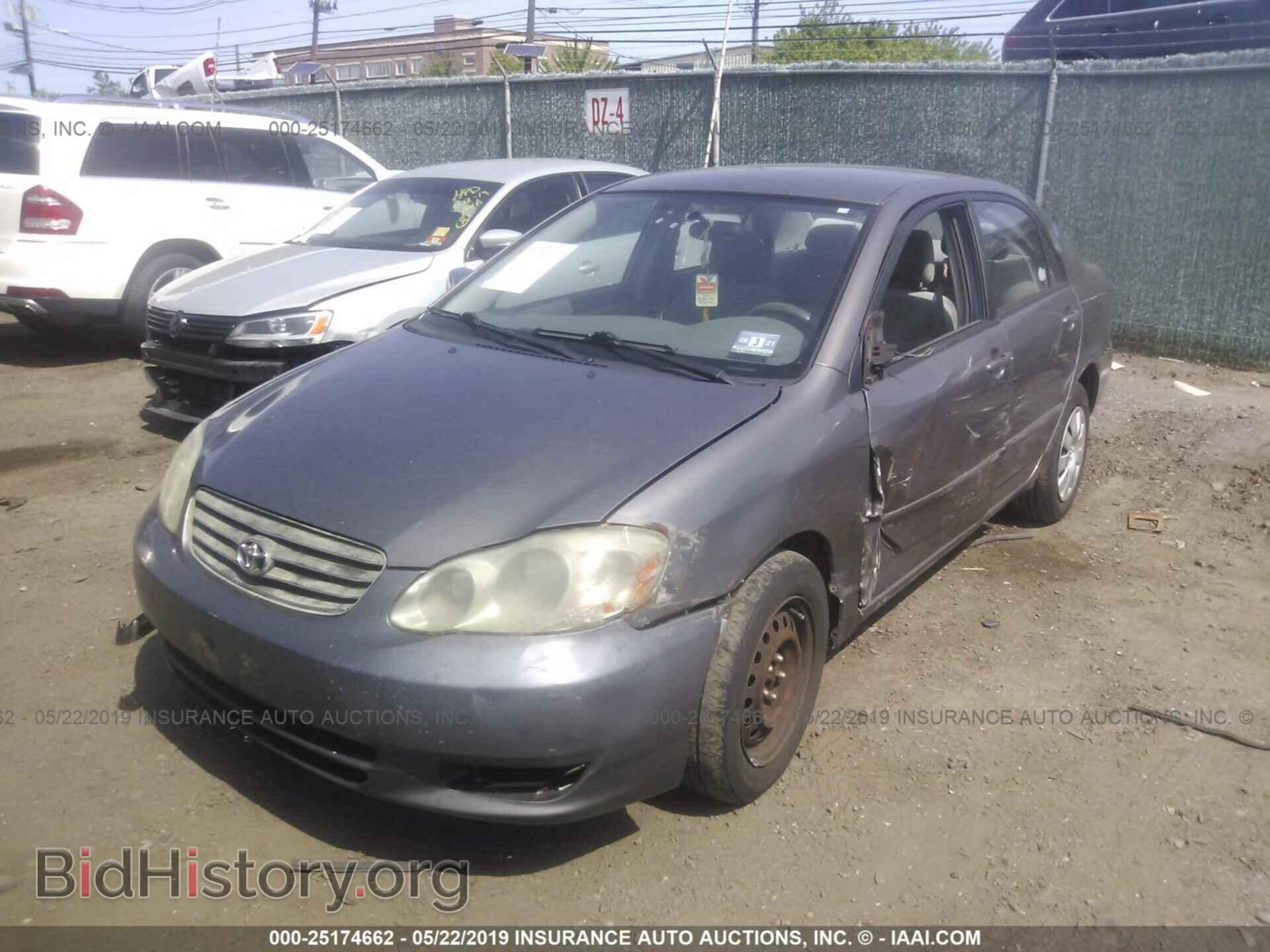 2003 TOYOTA COROLLA - VIN: 2T1BR32E63C116418 - Фото 2