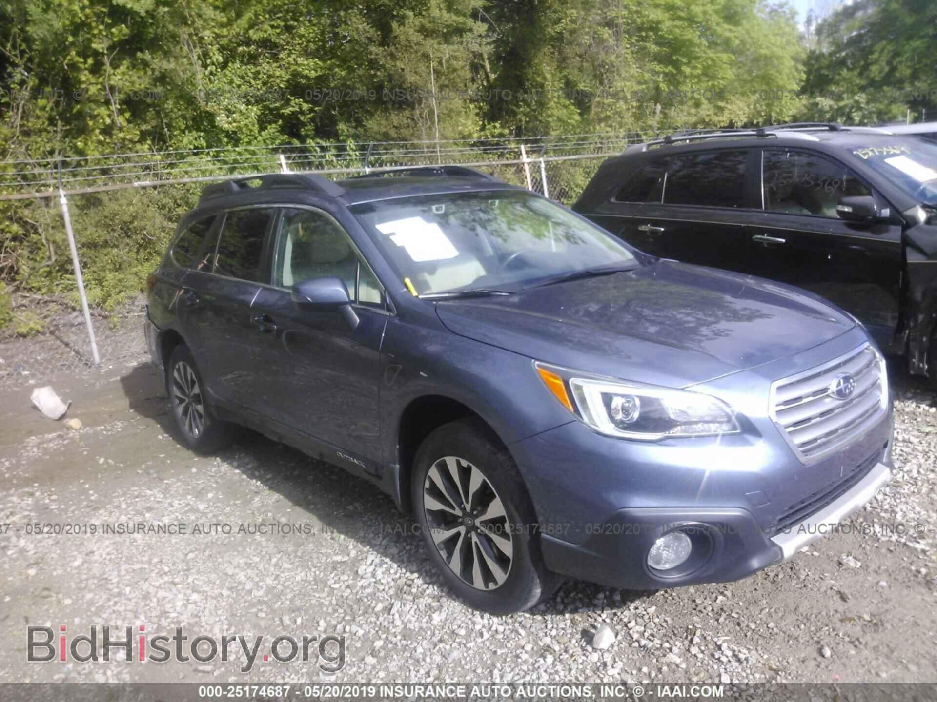 Фотография 4S4BSBNC0F3252805 - SUBARU OUTBACK 2015