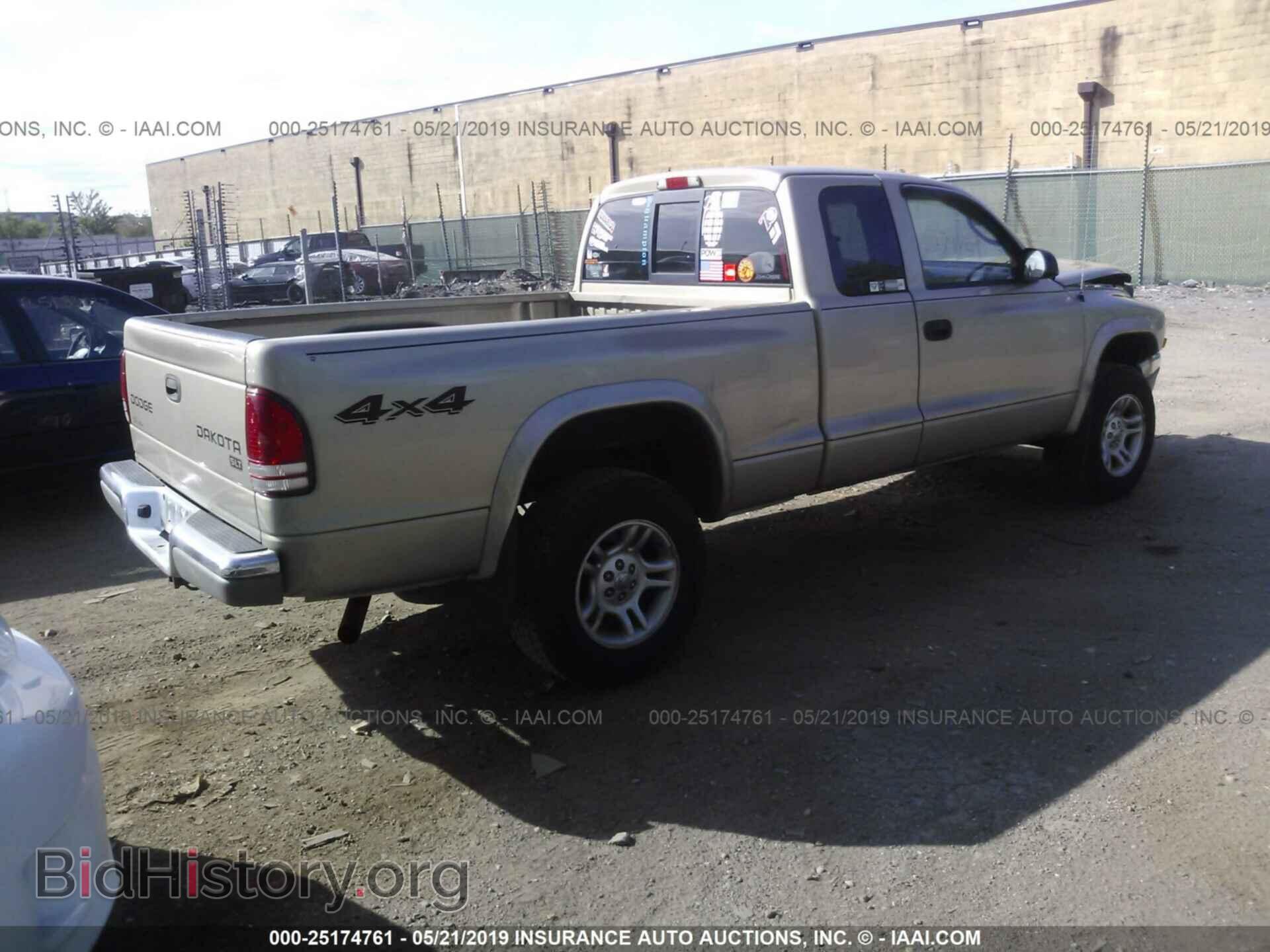 2004 DODGE DAKOTA - VIN: 1D7HG42KX4S704792 - Фото 4