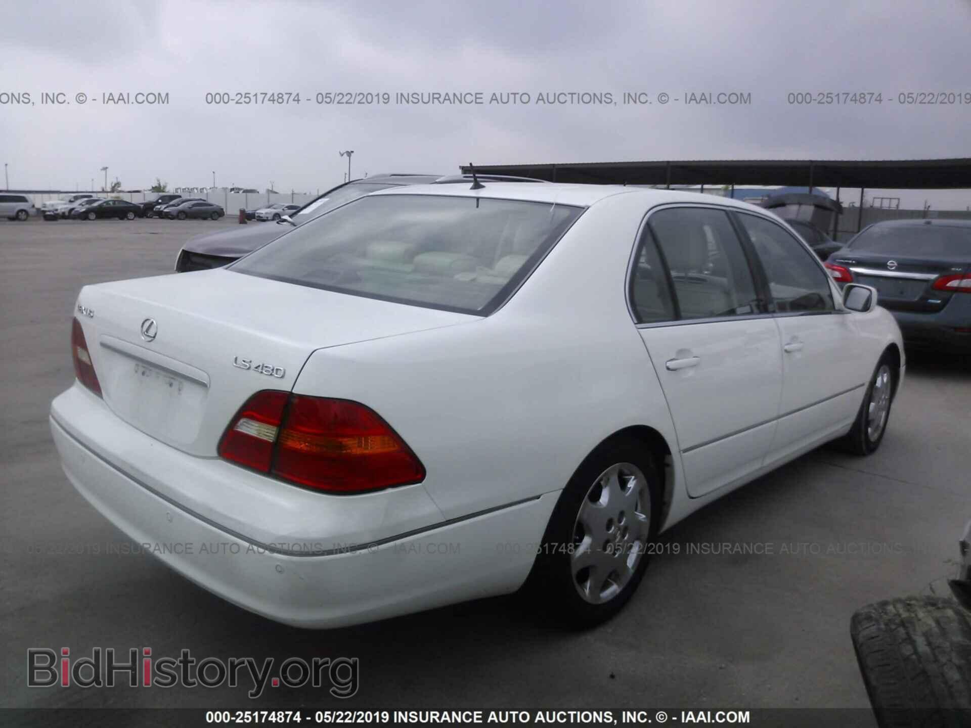 2001 LEXUS LS - VIN: JTHBN30F210037471 - Фото 4