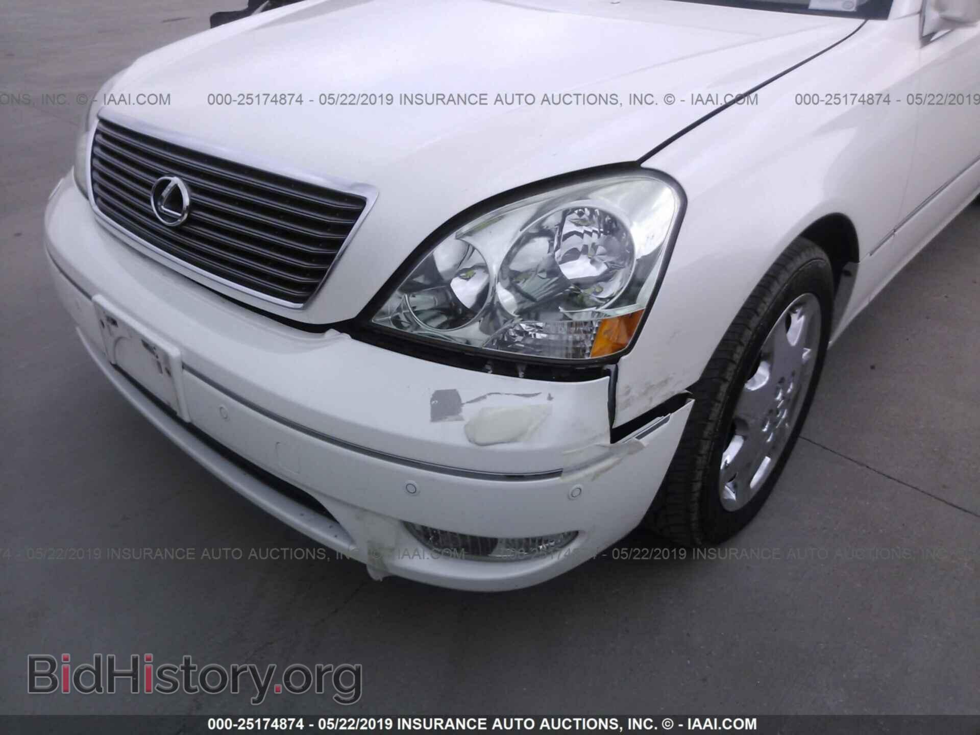 2001 LEXUS LS - VIN: JTHBN30F210037471 - Фото 6