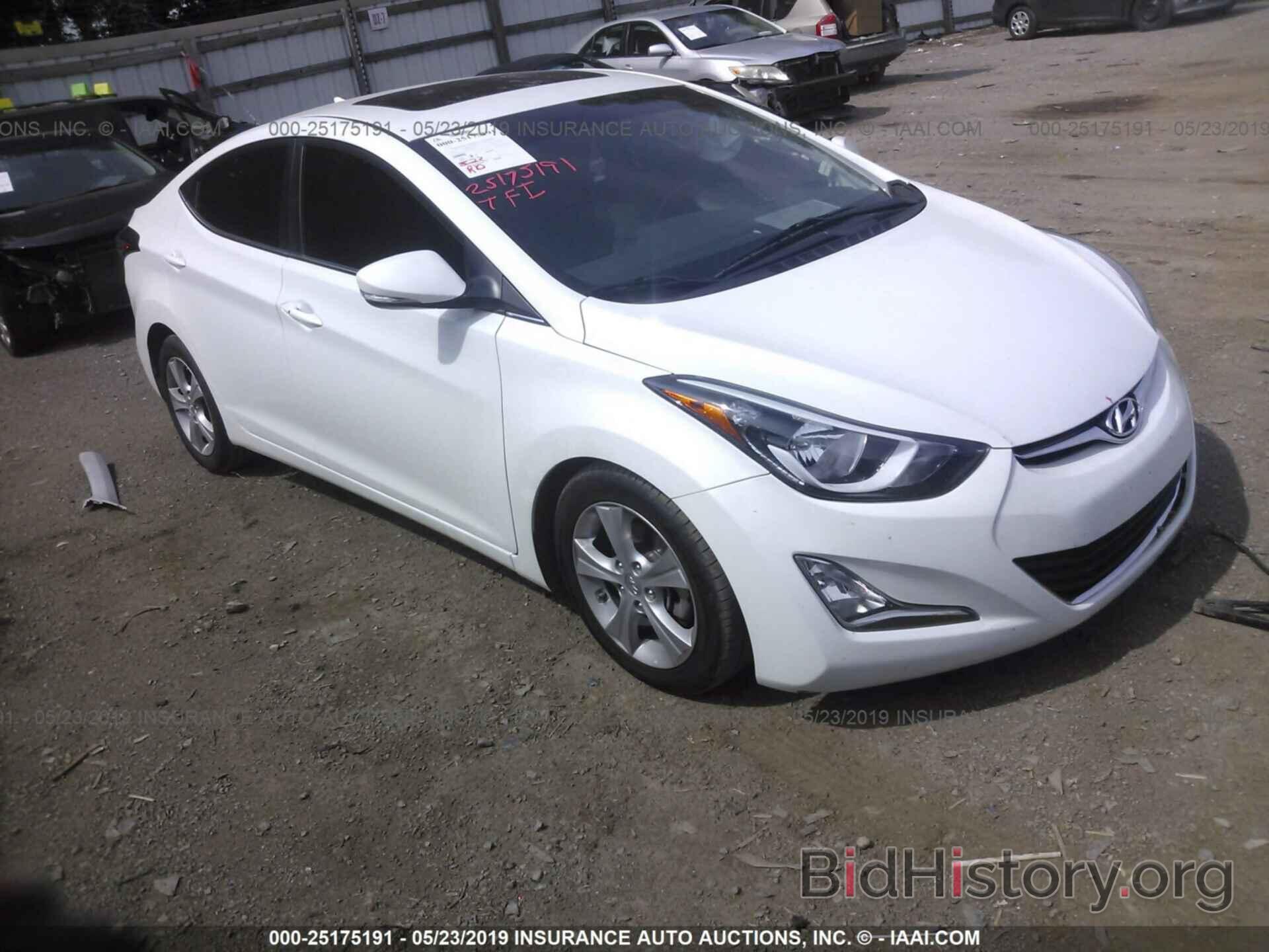 Photo 5NPDH4AE6GH781731 - HYUNDAI ELANTRA 2016