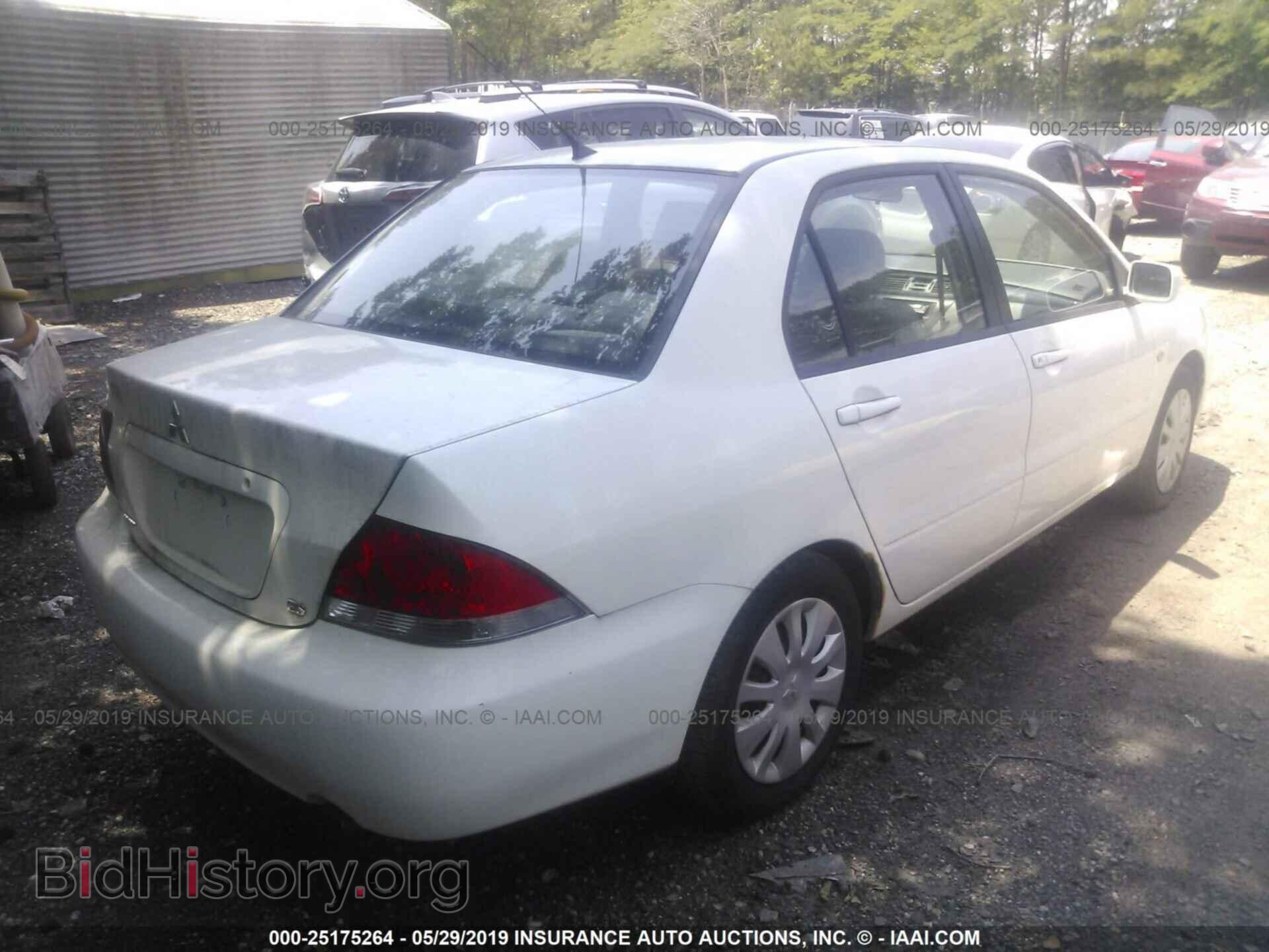 2006 MITSUBISHI LANCER - VIN: JA3AJ26E26U020637 - Фото 4
