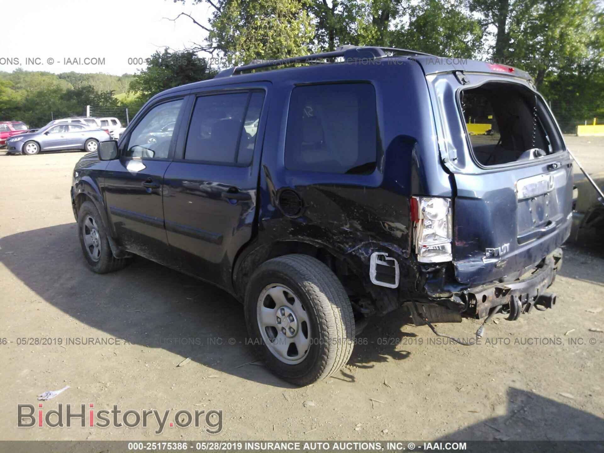 2010 HONDA PILOT - VIN: 5FNYF4H28AB025181 - Фото 3
