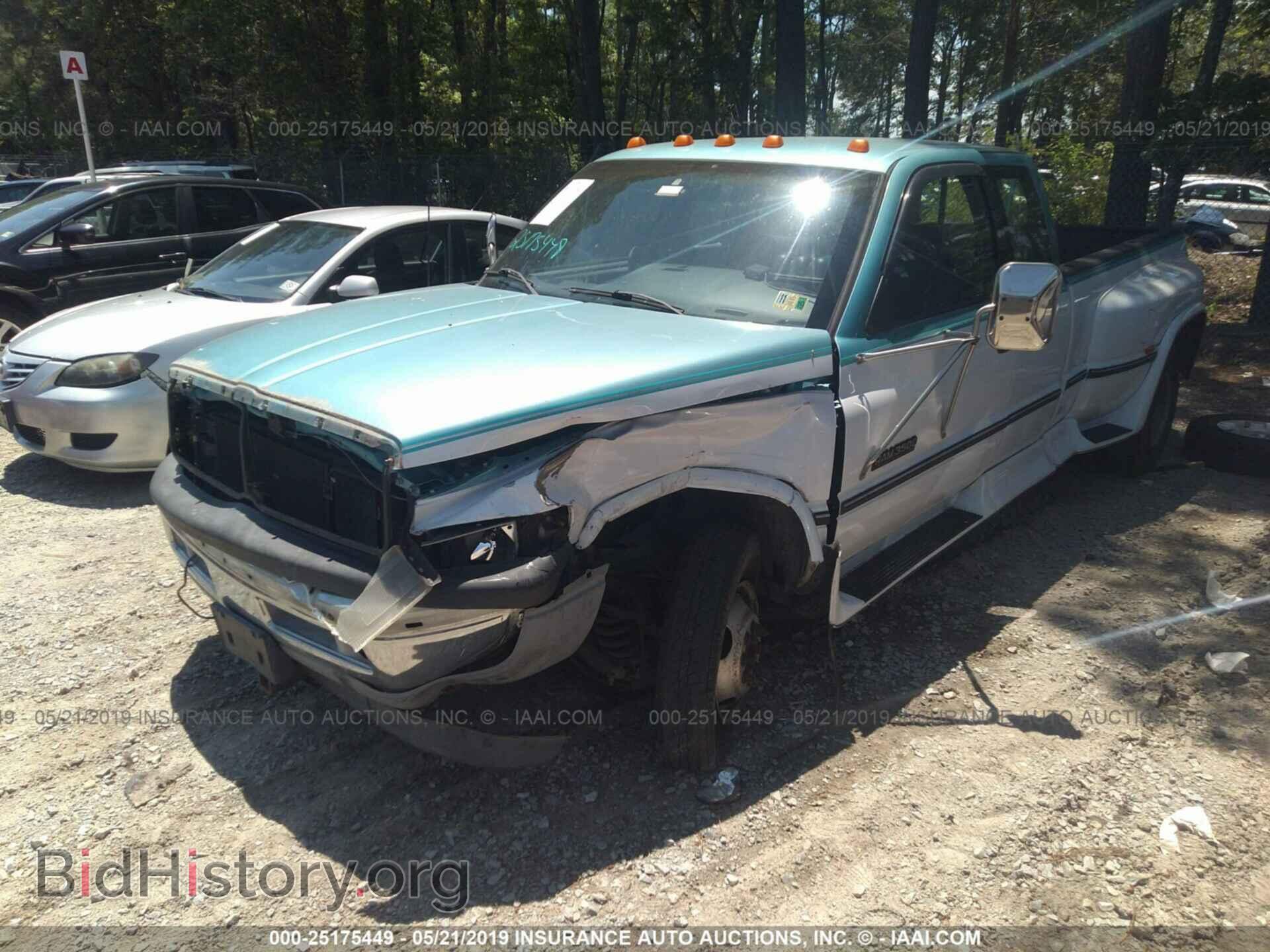 1996 DODGE RAM 3500 - VIN: 3B7MC33C7TM154674 - Фото 2