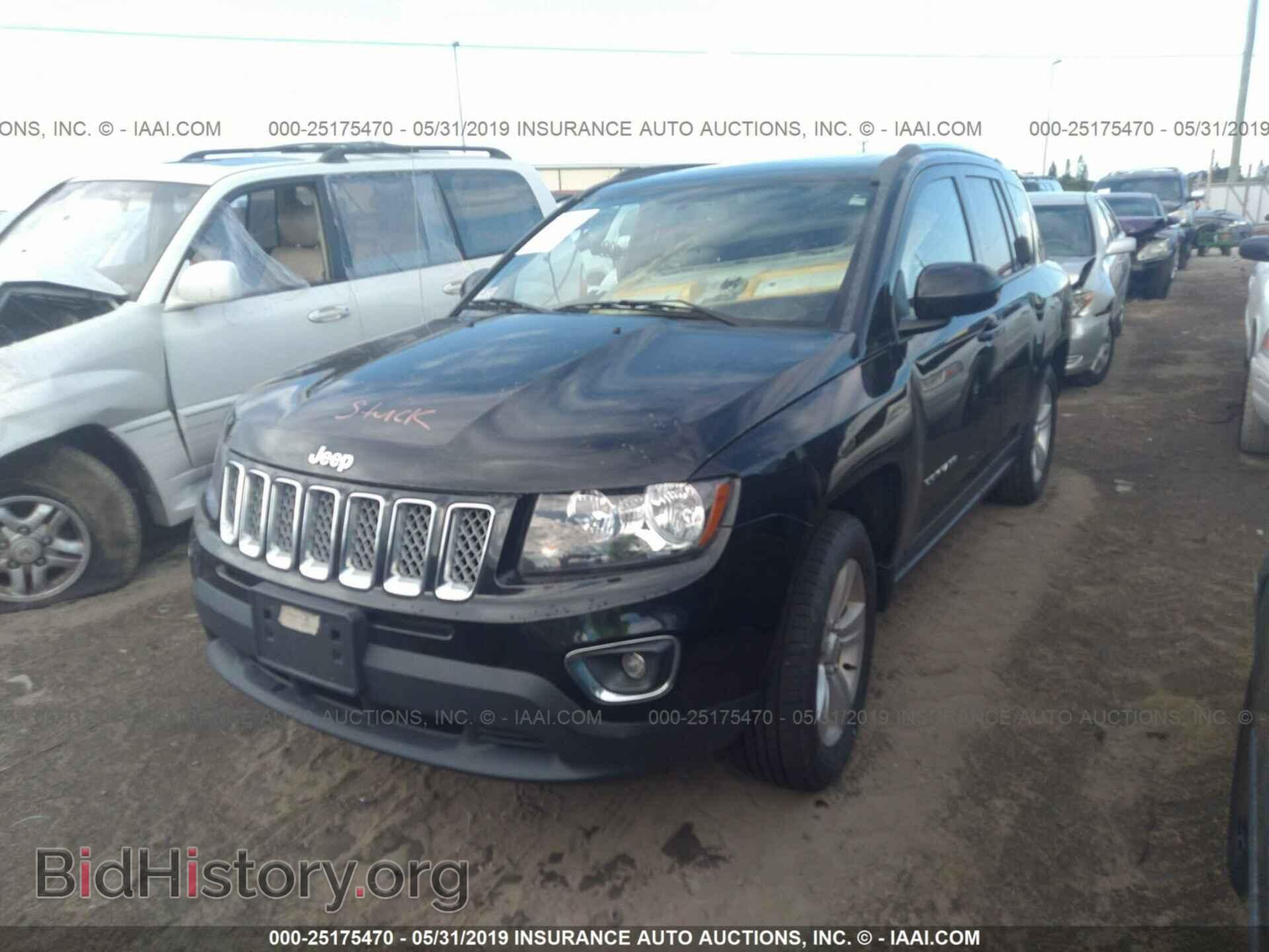 2015 JEEP COMPASS - VIN: 1C4NJDEB4FD119854 - Фото 2
