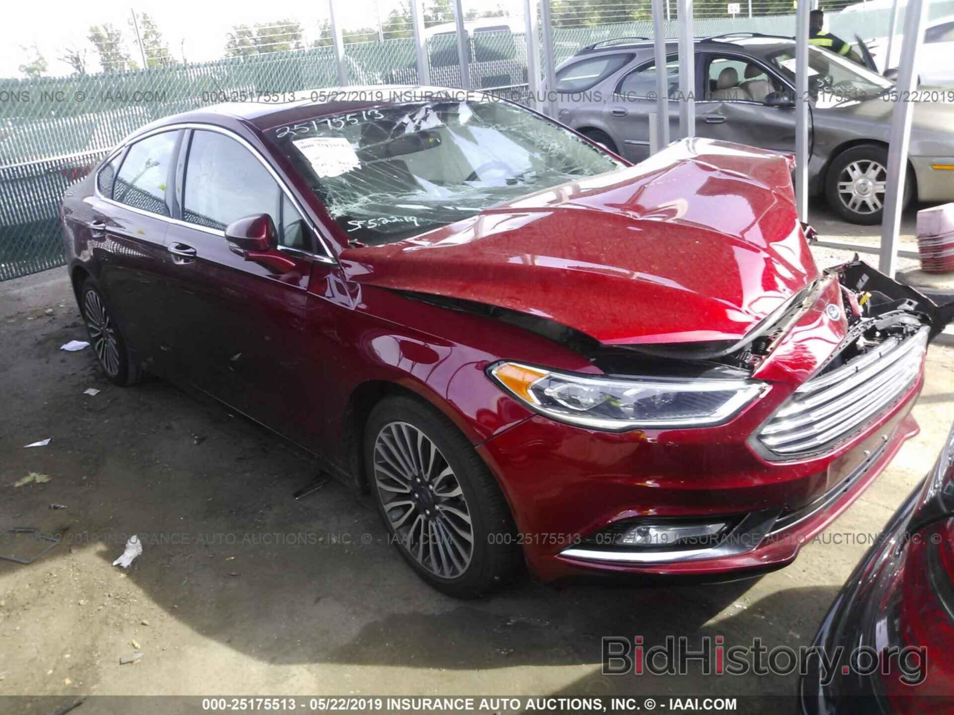 Photo 3FA6P0T94HR270964 - FORD FUSION 2017