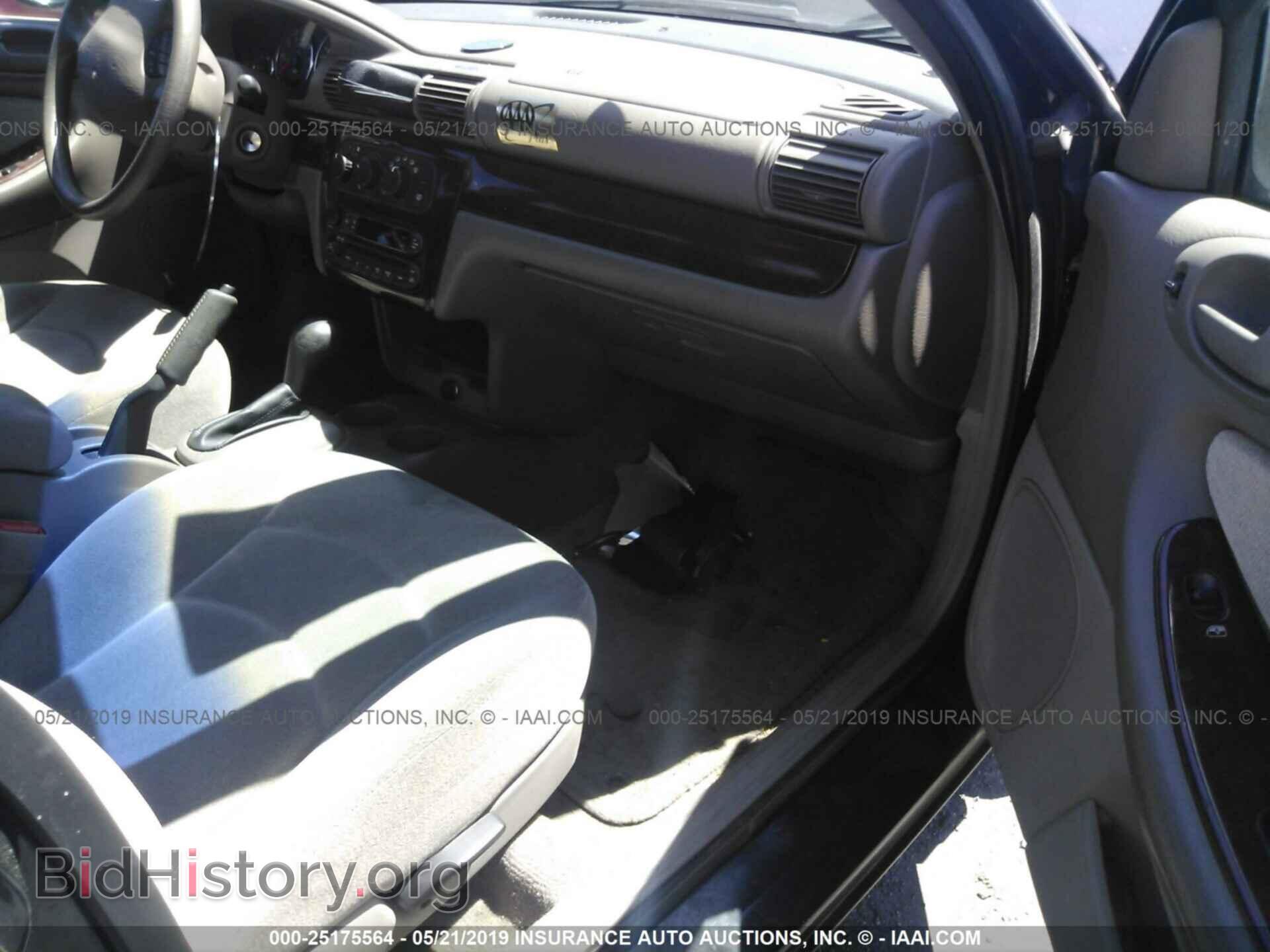 2001 CHRYSLER SEBRING - VIN: 1C3EL46U81N717561 - Фото 5