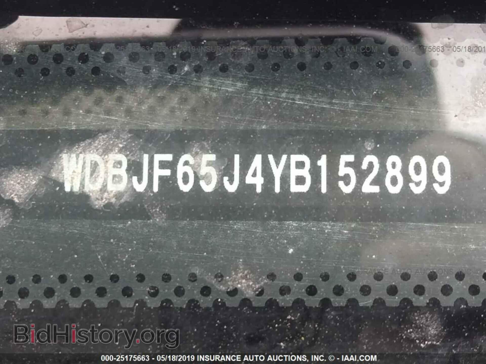 2000 MERCEDES-BENZ E - VIN: WDBJF65J4YB152899 - Фото 9