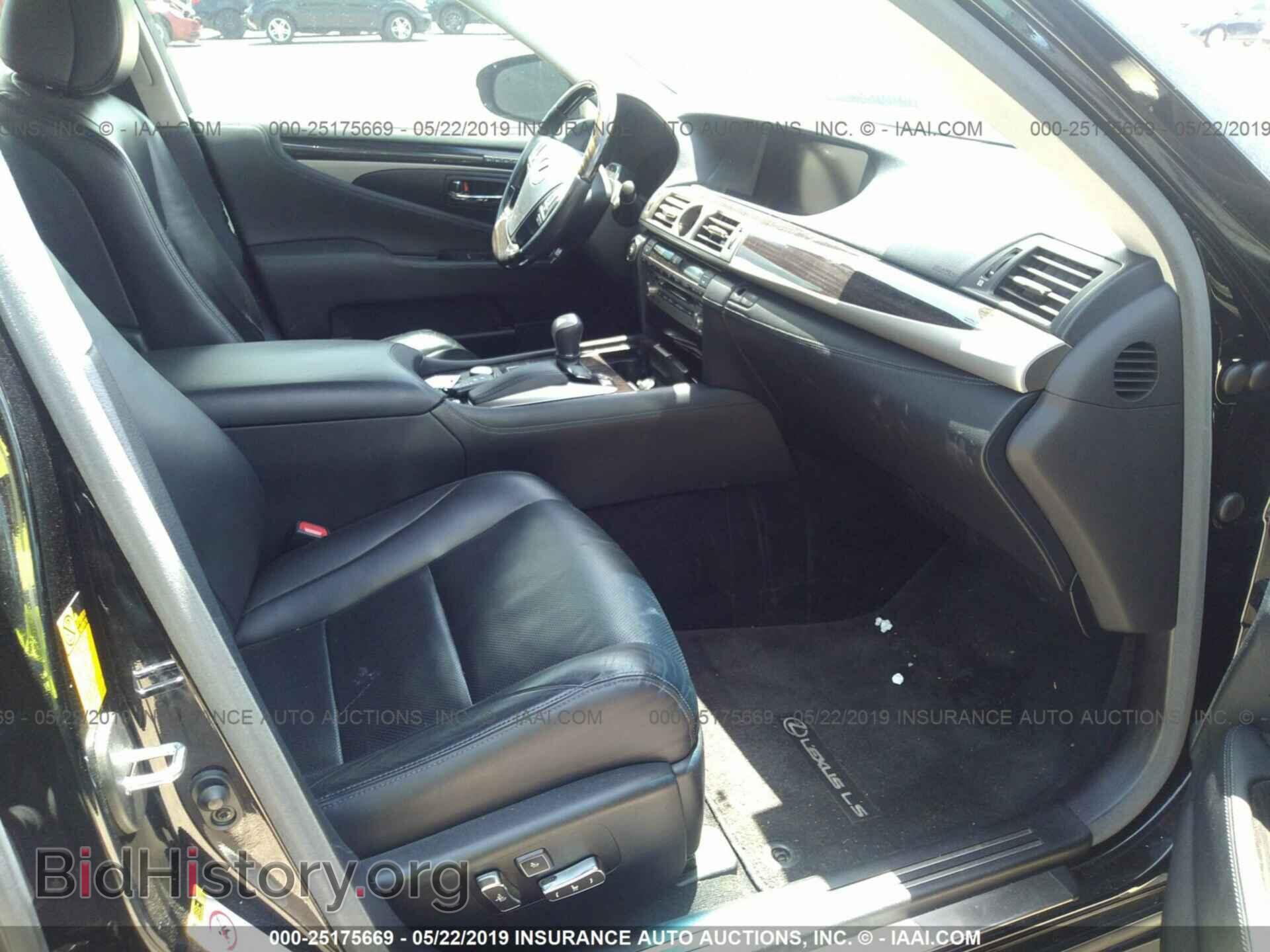 2013 LEXUS LS - VIN: JTHGL1EF8D5047034 - Photo 5