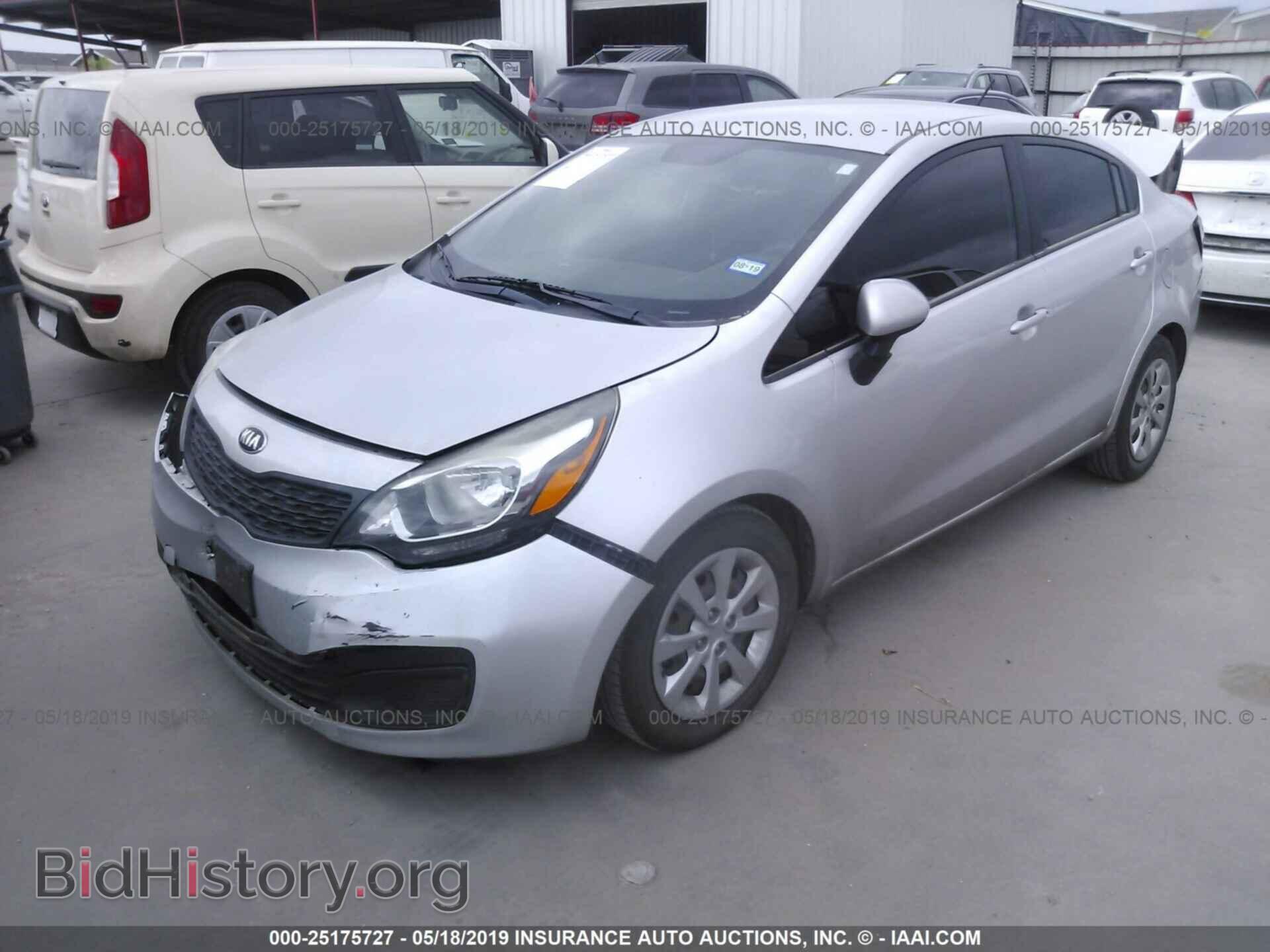2015 KIA RIO - VIN: KNADM4A39F6467099 - Фото 2