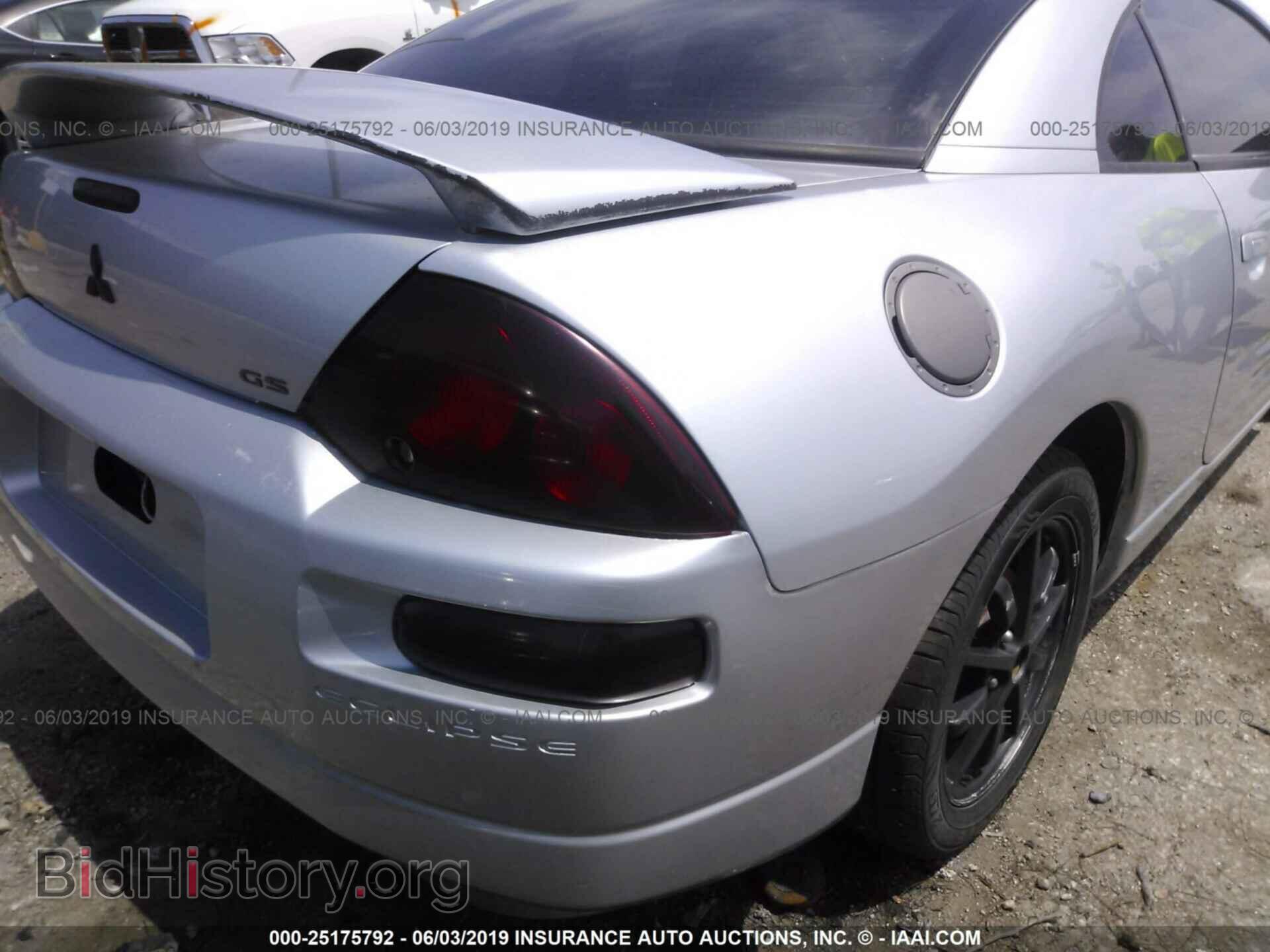 2002 MITSUBISHI ECLIPSE - VIN: 4A3AC44G02E090053 - Фото 6