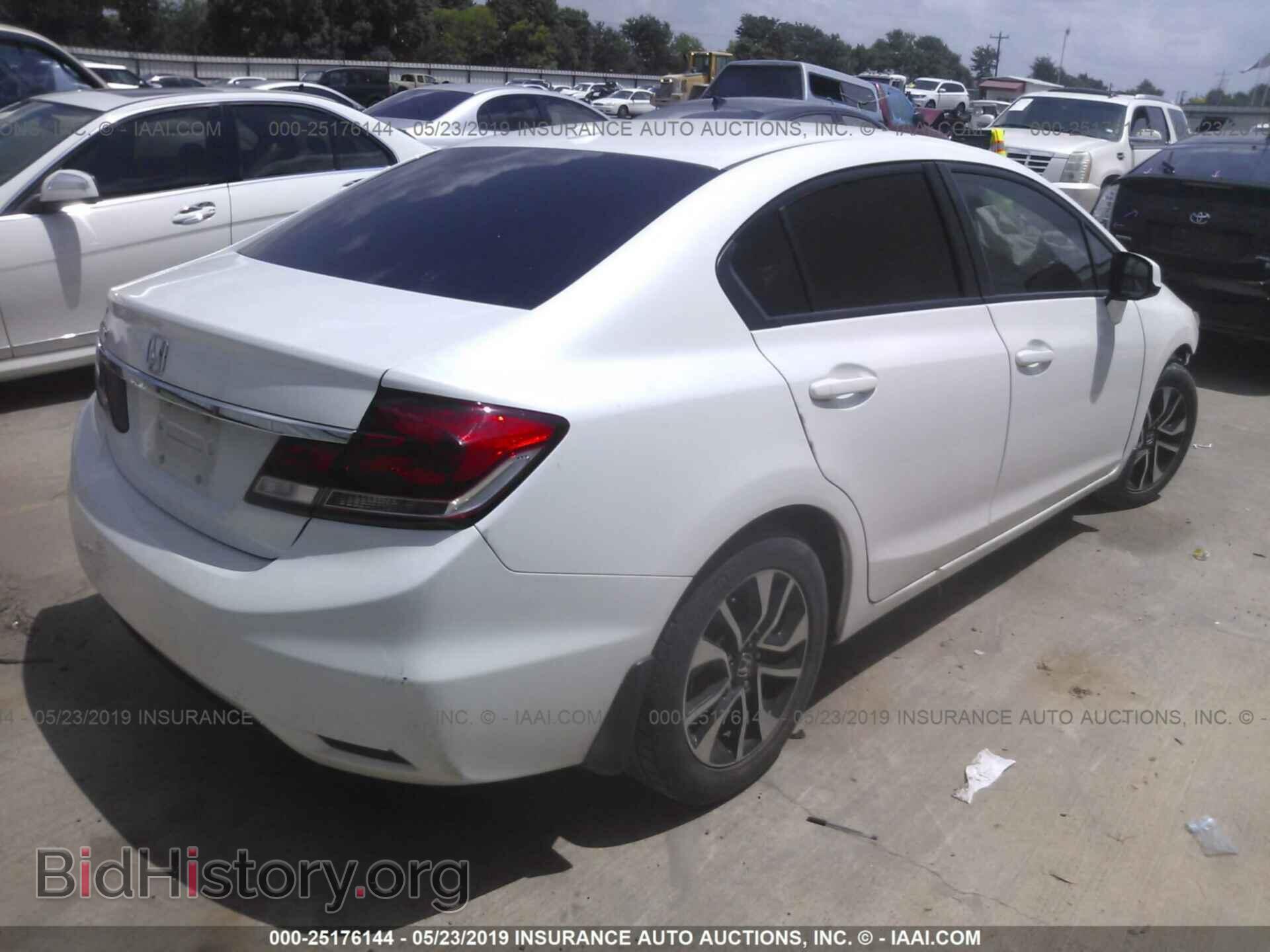 2013 HONDA CIVIC - VIN: 19XFB2F91DE260152 - Фото 4