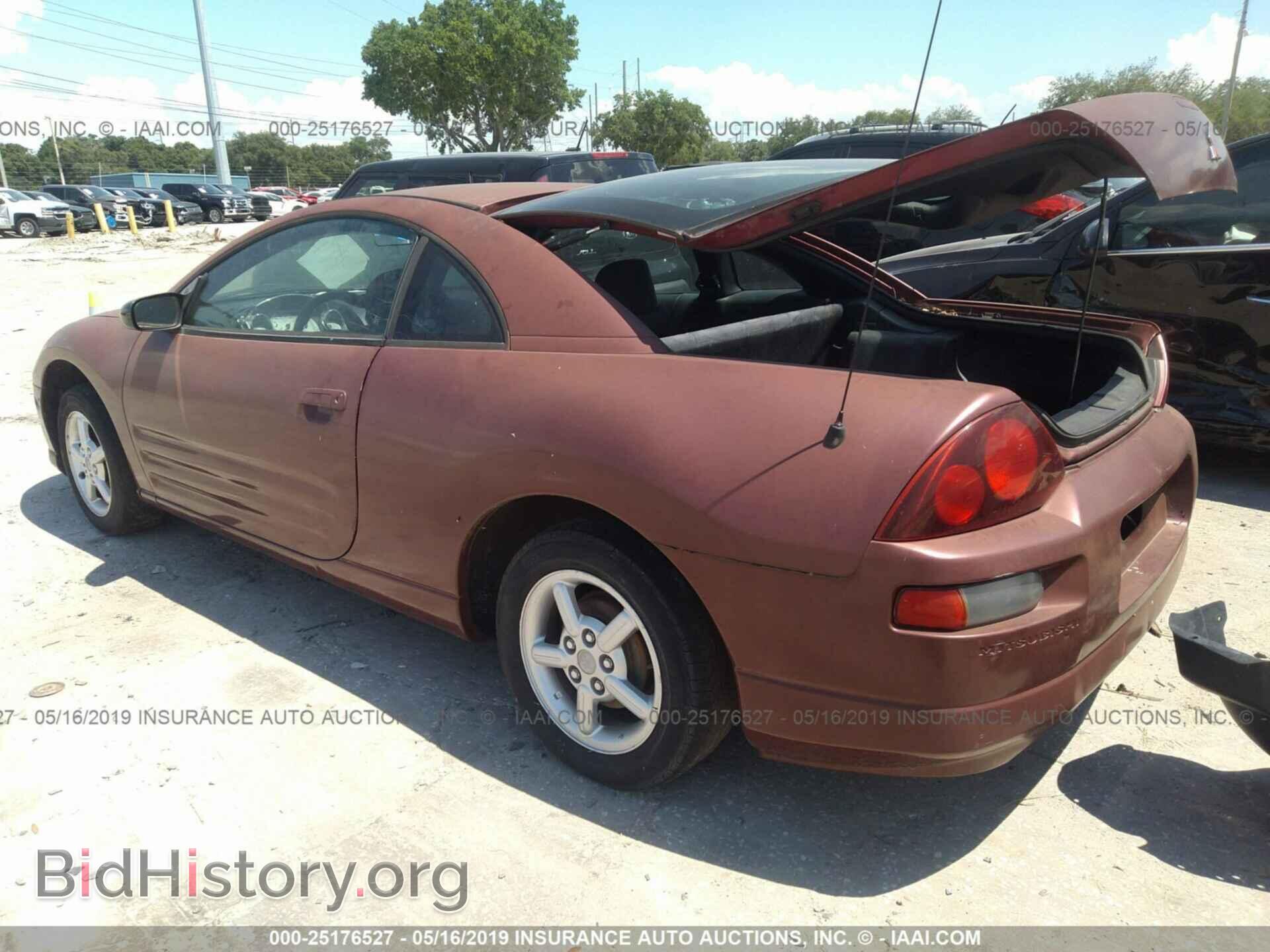 2001 MITSUBISHI ECLIPSE - VIN: 4A3AC34G61E111870 - Фото 3