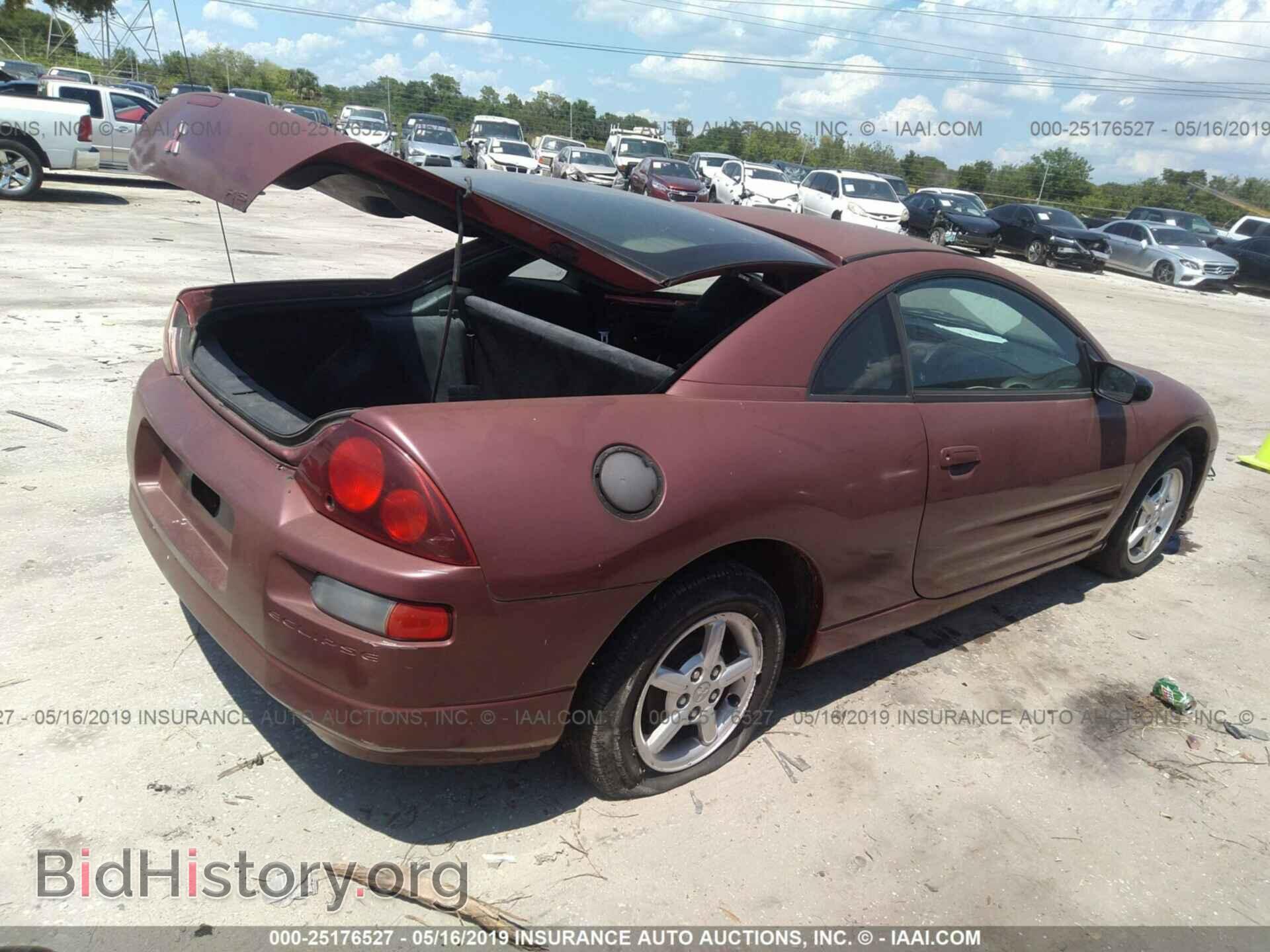 2001 MITSUBISHI ECLIPSE - VIN: 4A3AC34G61E111870 - Фото 4