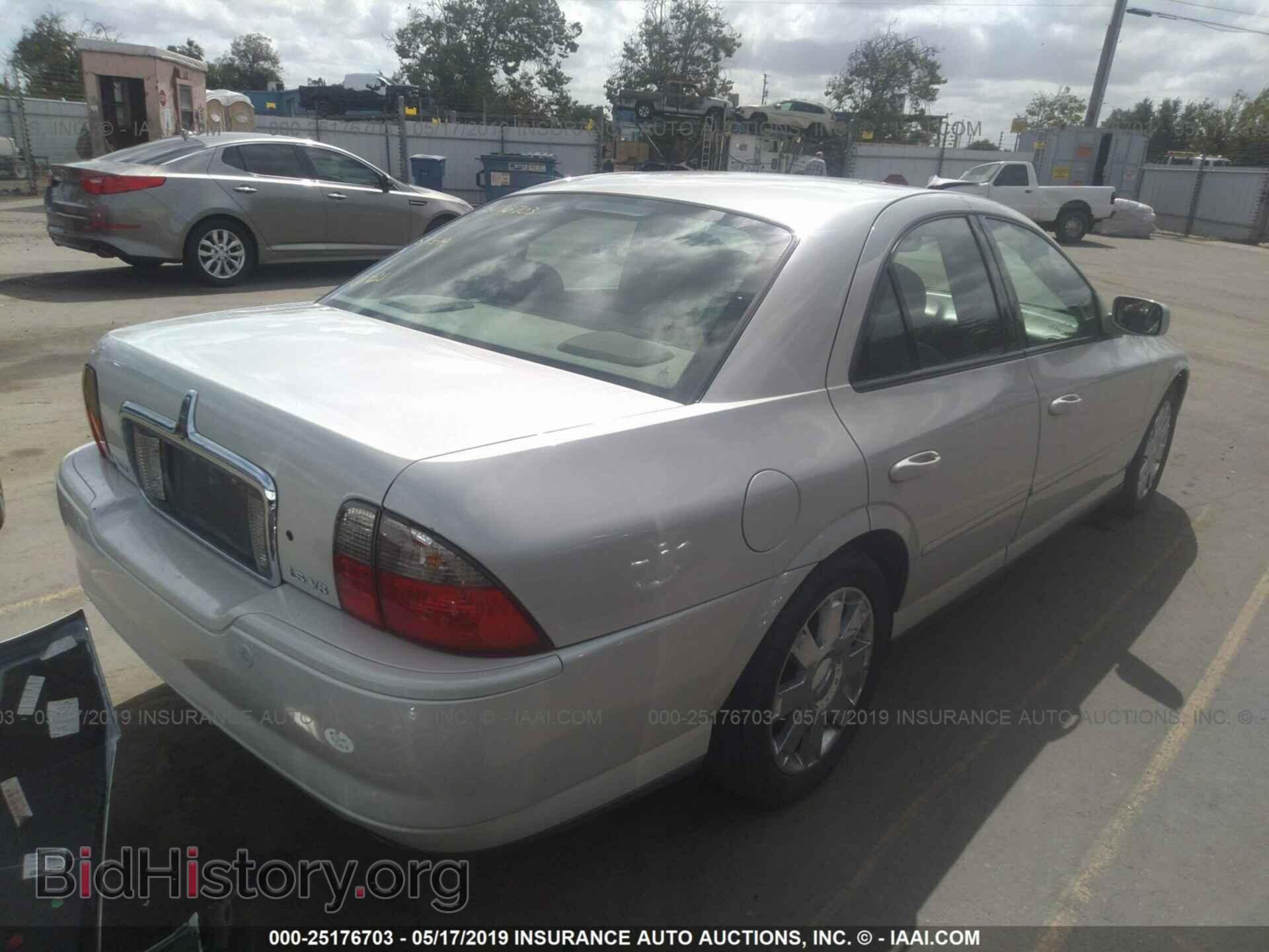 2004 LINCOLN LS - VIN: 1LNHM87A14Y631525 - Фото 4