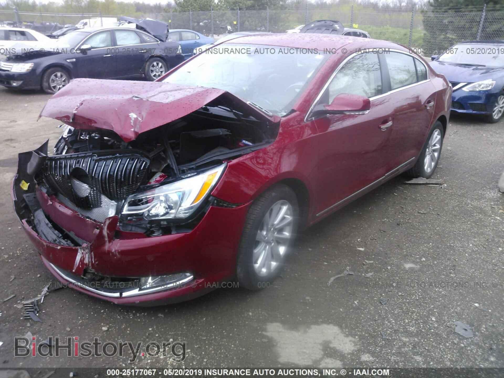 2014 BUICK LACROSSE - VIN: 1G4GB5G34EF123967 - Фото 2