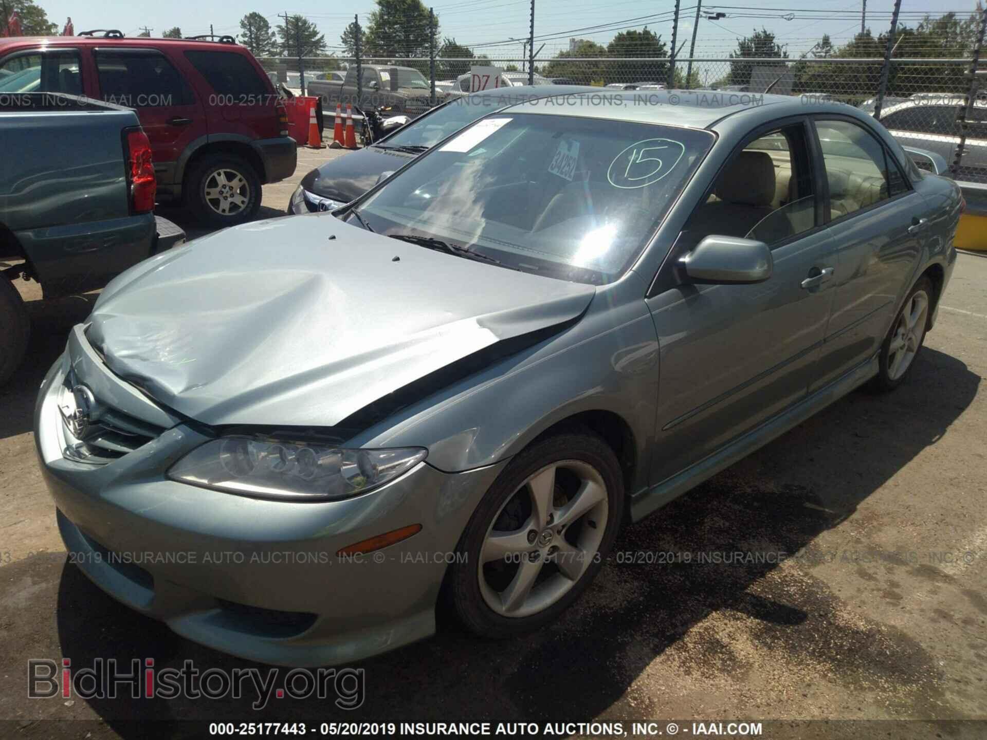 2005 MAZDA 6 - VIN: 1YVHP80C955M57577 - Фото 2