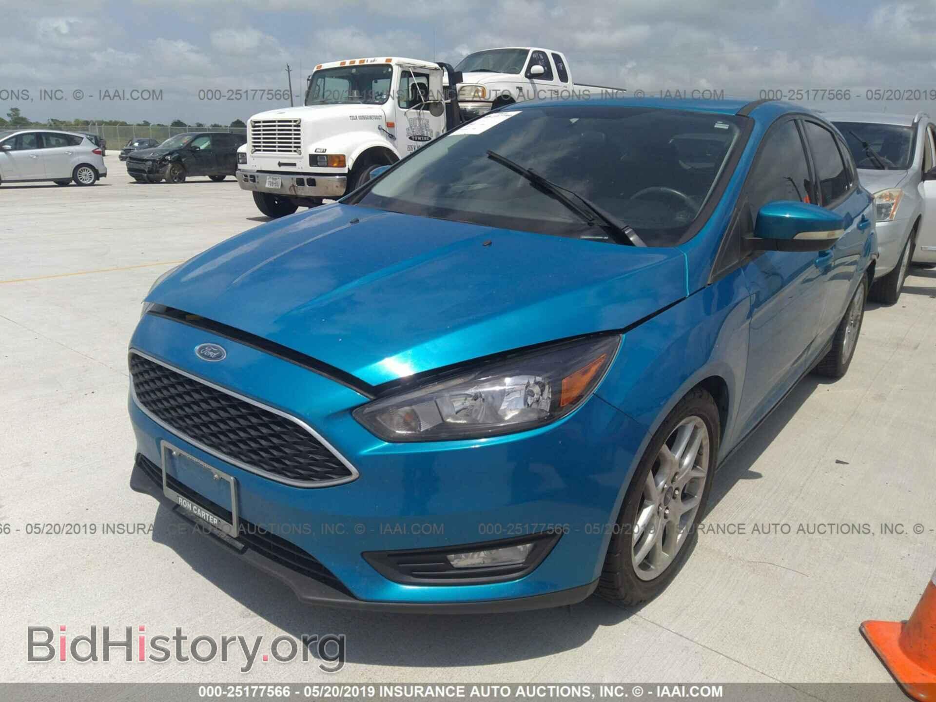 2015 FORD FOCUS - VIN: 1FADP3K2XFL340685 - Фото 2