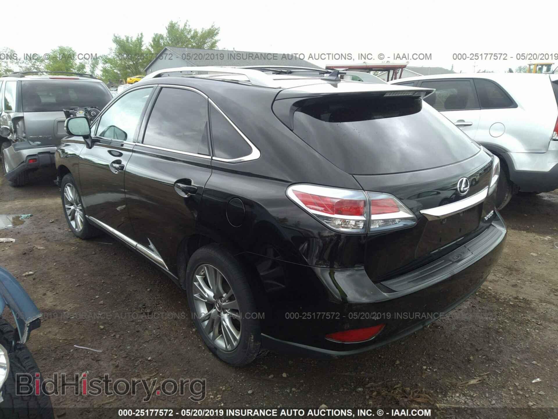 2013 LEXUS RX - VIN: 2T2BK1BA8DC218998 - Фото 3