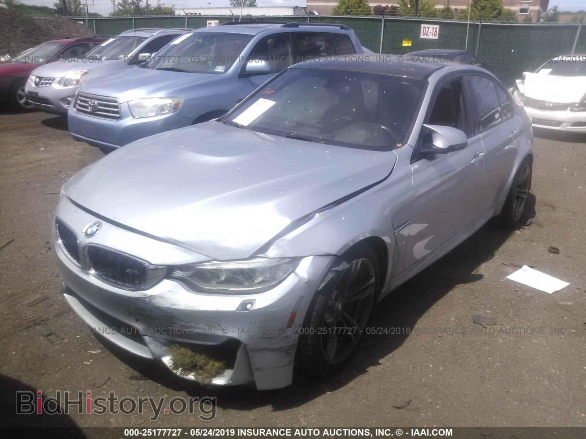 2016 BMW M3 - VIN: WBS8M9C51G5D31195 - Фото 2