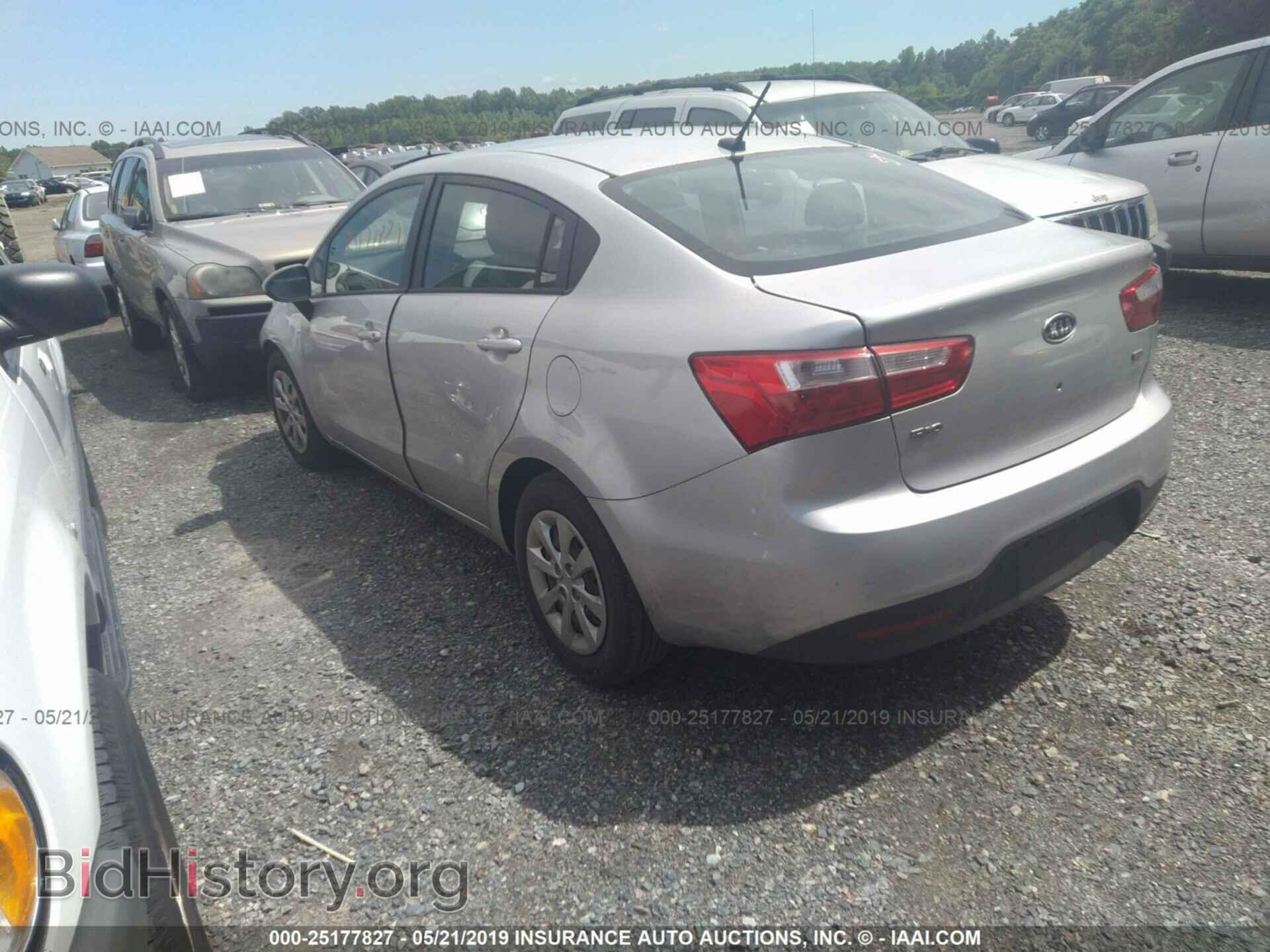 2013 KIA RIO - VIN: KNADM4A37D6111988 - Фото 3