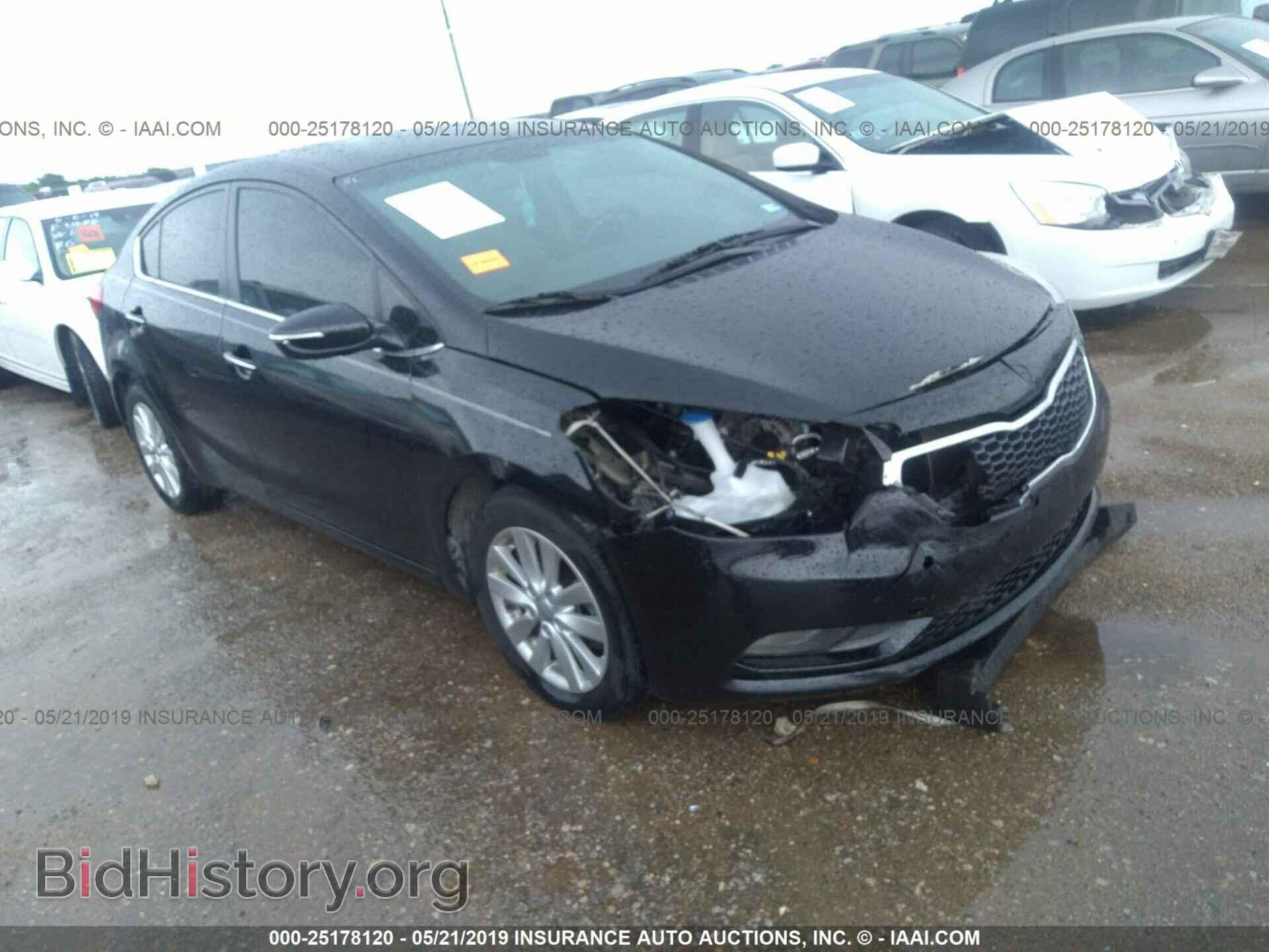 Фотография KNAFX4A8XE5201848 - KIA FORTE 2014