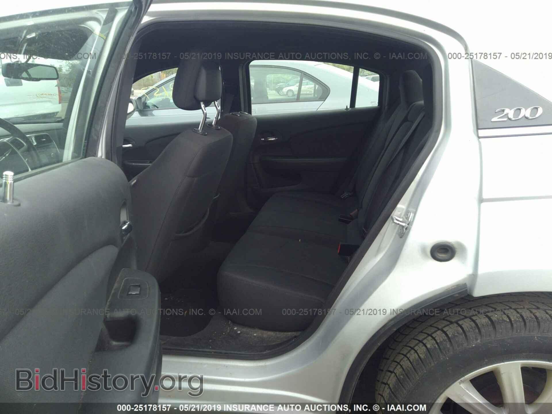 2012 CHRYSLER 200 - VIN: 1C3CCBBB6CN101960 - Photo 8
