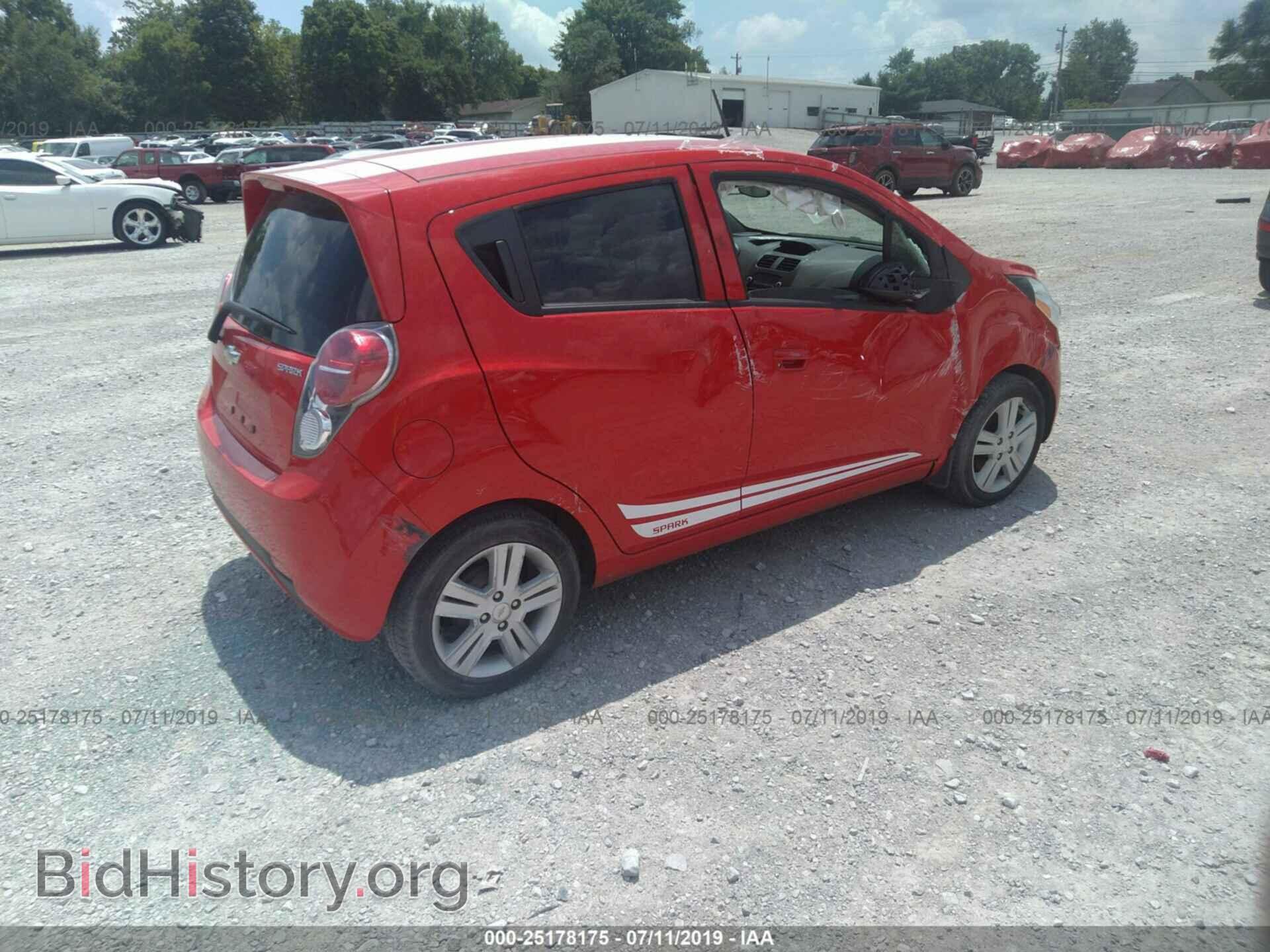 2014 CHEVROLET SPARK - VIN: KL8CA6S92EC589401 - Фото 4