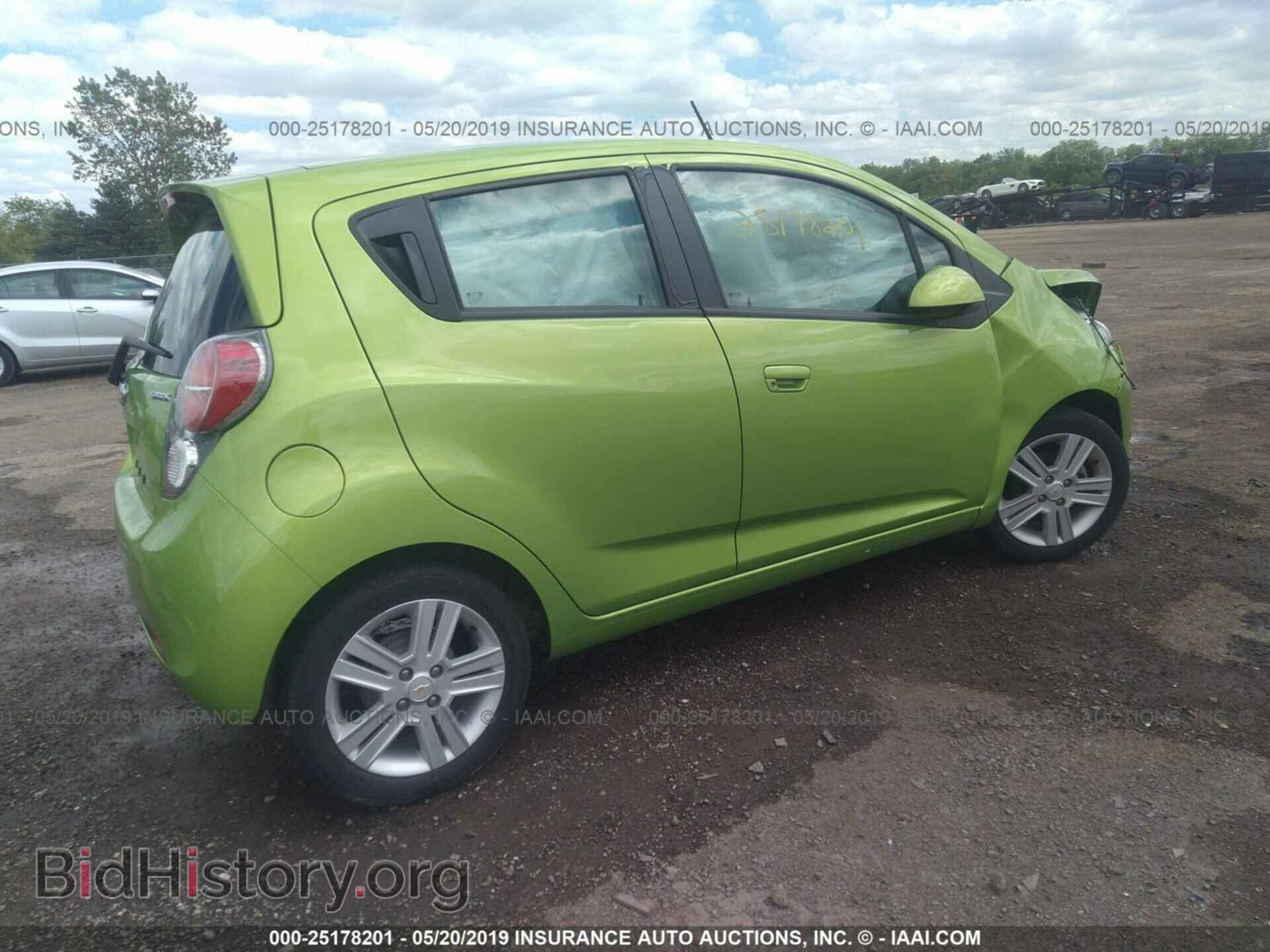 2014 CHEVROLET SPARK - VIN: KL8CA6S99EC571400 - Фото 4