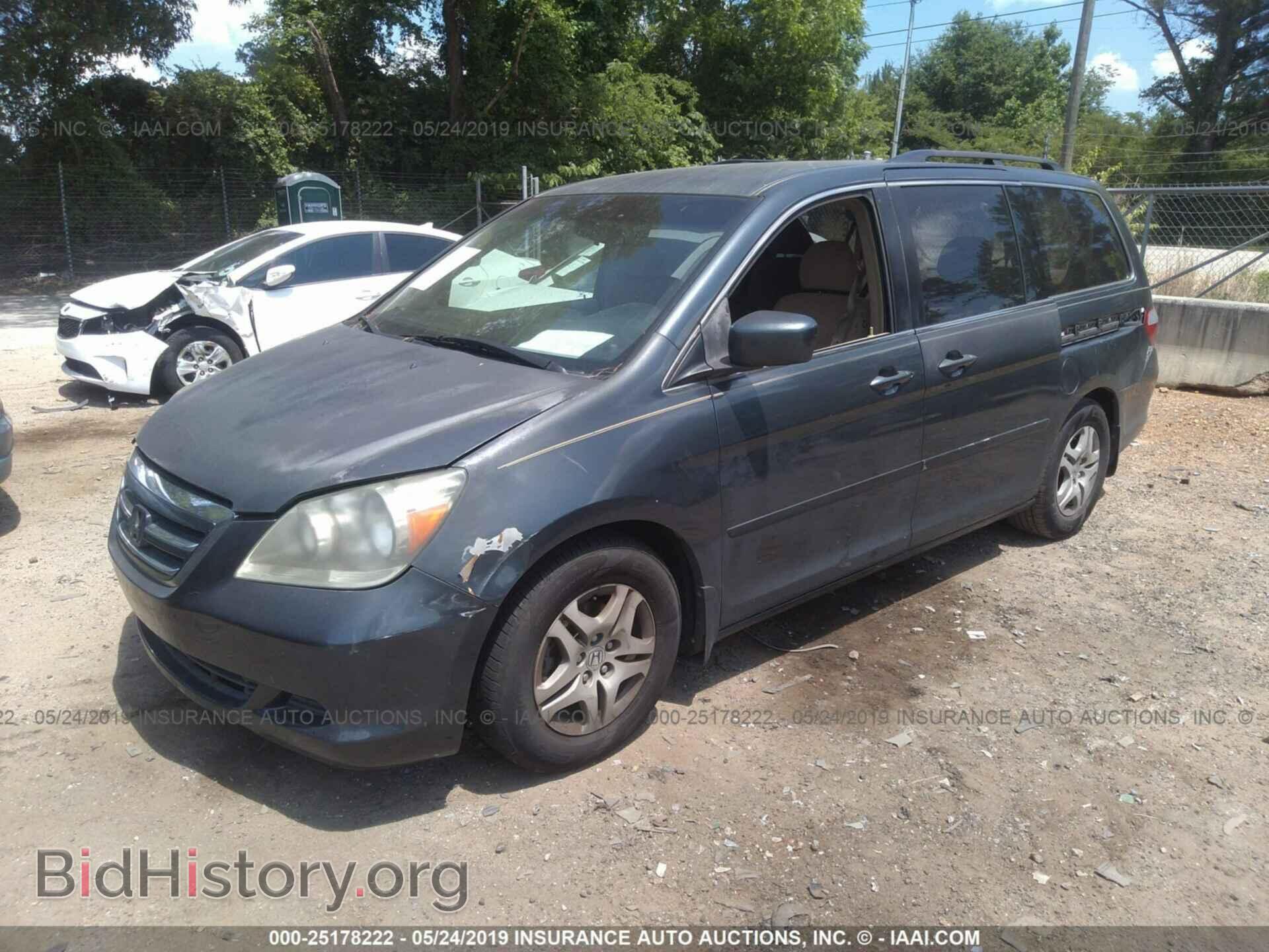 2005 HONDA ODYSSEY - VIN: 5FNRL38425B419287 - Фото 2