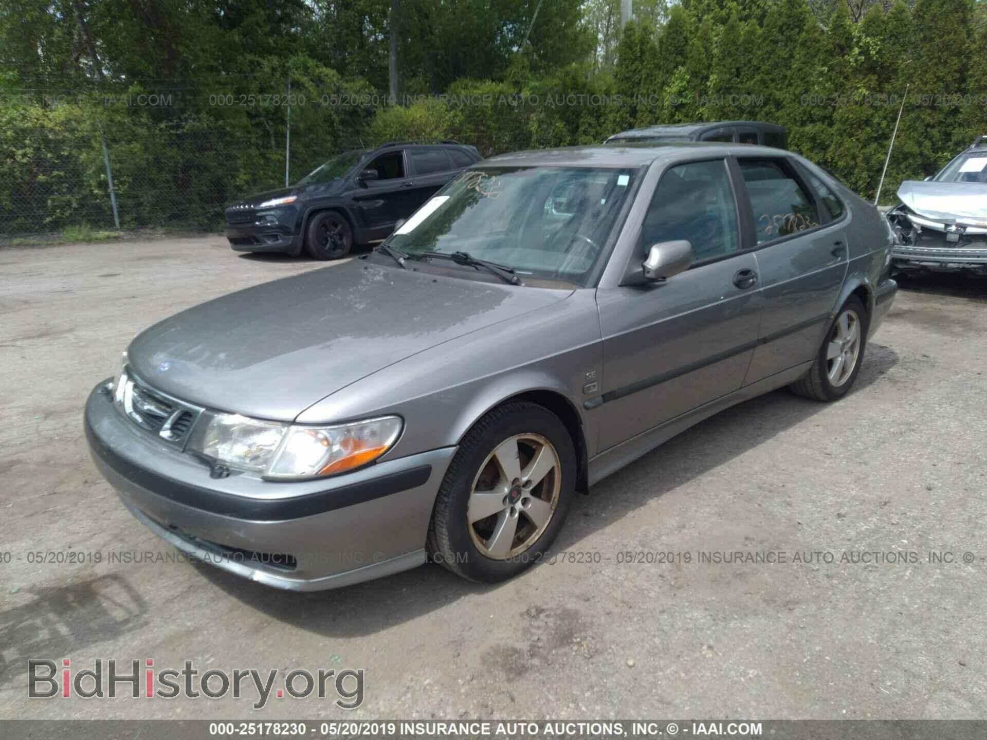 2002 SAAB 9-3 - VIN: YS3DF58KX22011607 - Фото 2