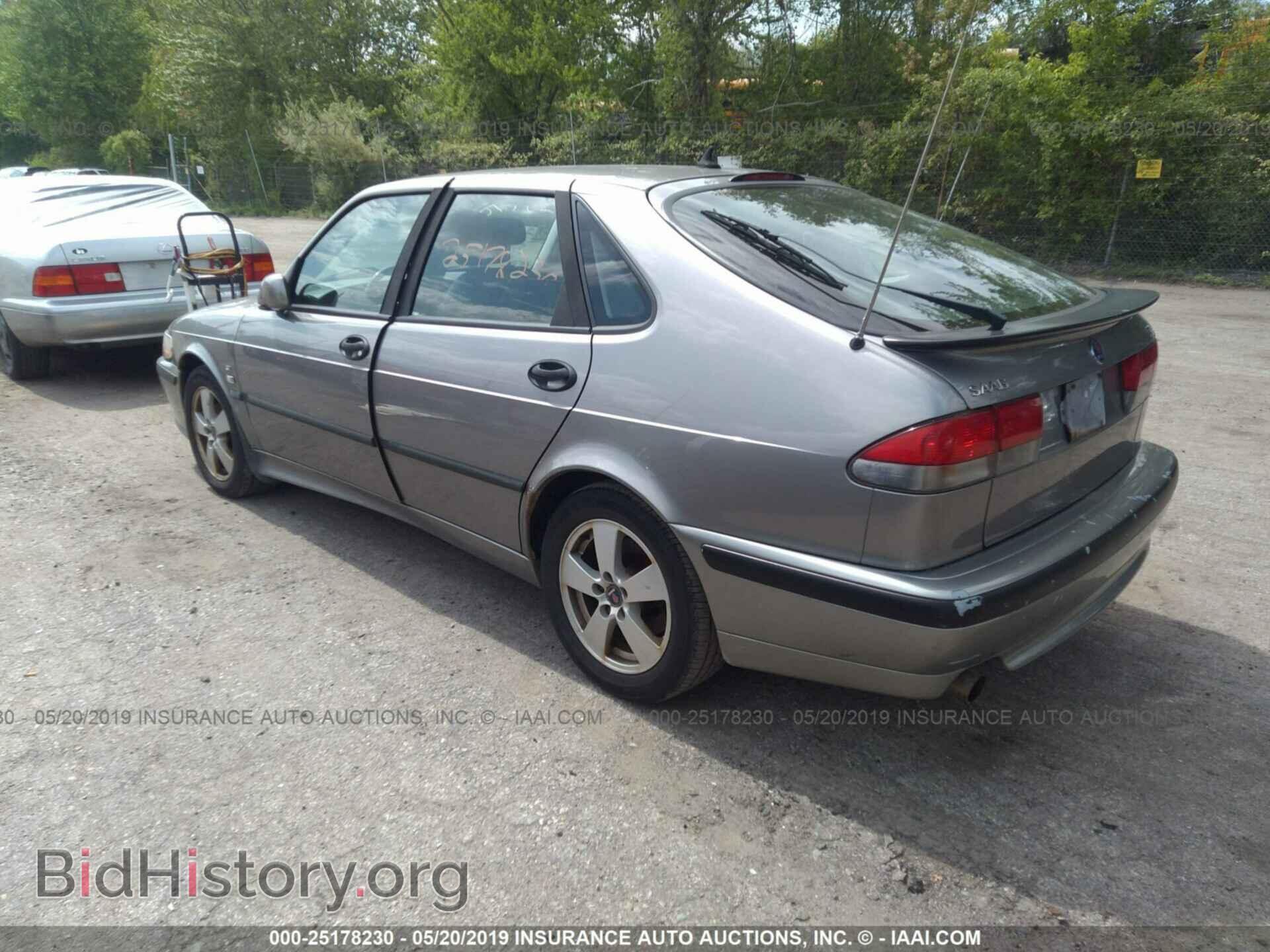 2002 SAAB 9-3 - VIN: YS3DF58KX22011607 - Фото 3