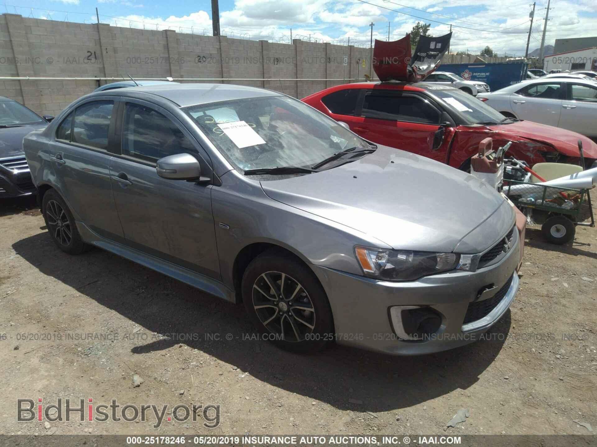 Photo JA32U2FU6HU005497 - MITSUBISHI LANCER 2017
