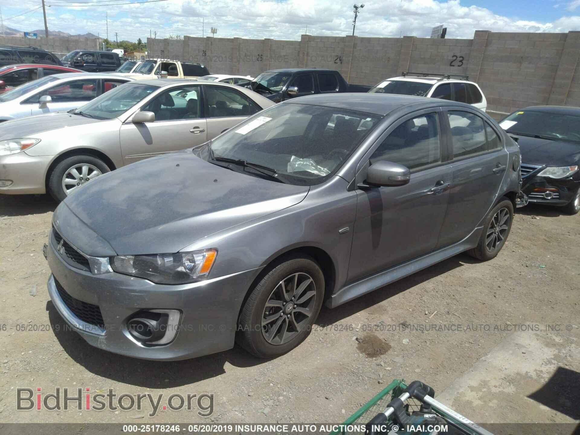 2017 MITSUBISHI LANCER - VIN: JA32U2FU6HU005497 - Фото 2