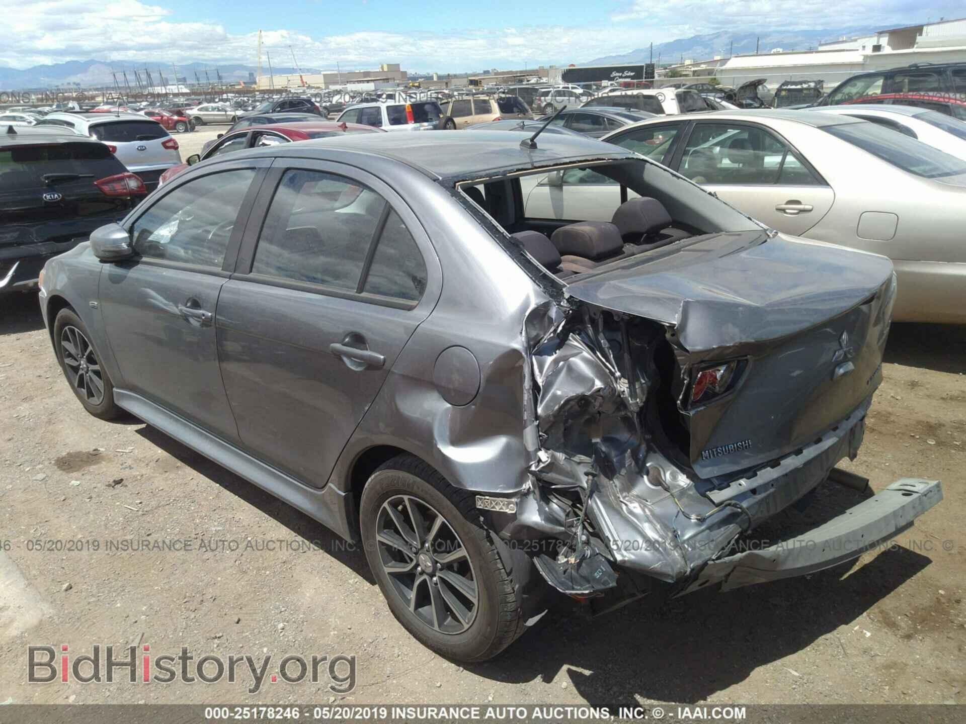 2017 MITSUBISHI LANCER - VIN: JA32U2FU6HU005497 - Фото 3