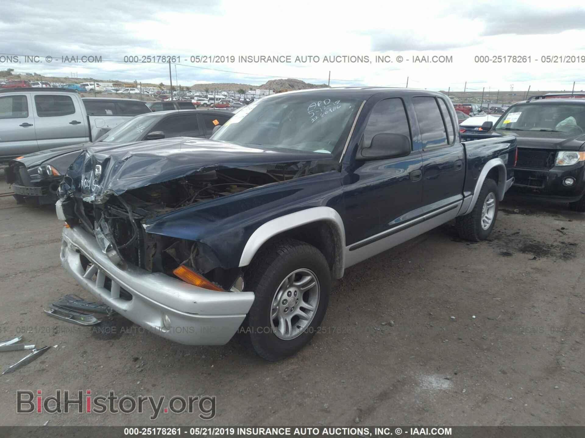 2003 DODGE DAKOTA - VIN: 1D7HL48X83S195122 - Фото 2