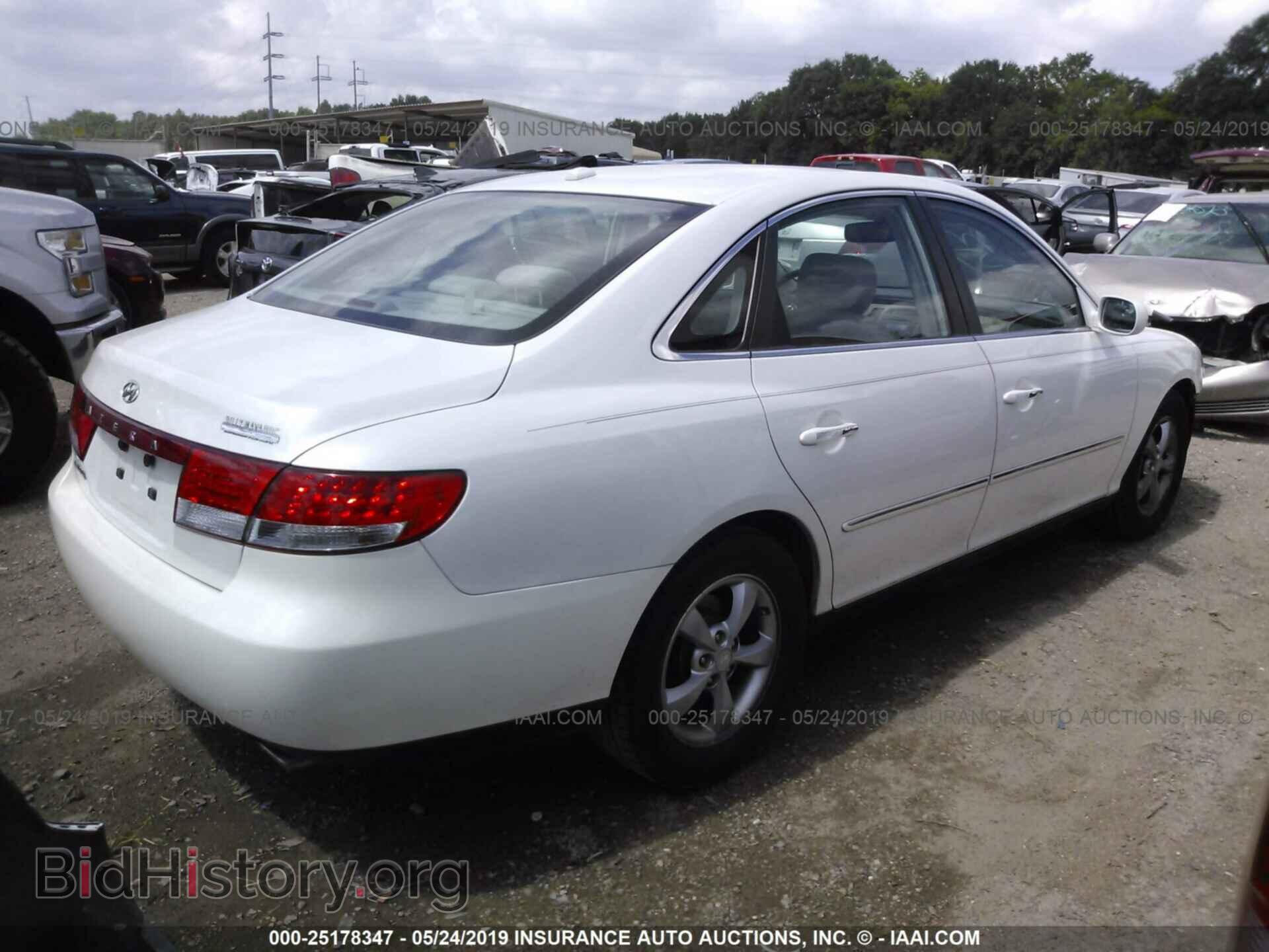2007 HYUNDAI AZERA - VIN: KMHFC46D37A210997 - Фото 4