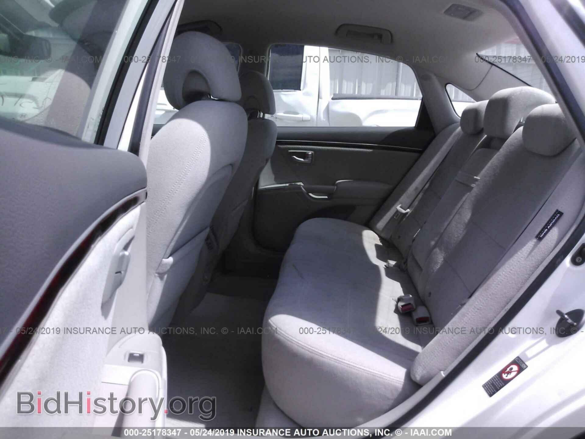 2007 HYUNDAI AZERA - VIN: KMHFC46D37A210997 - Фото 8