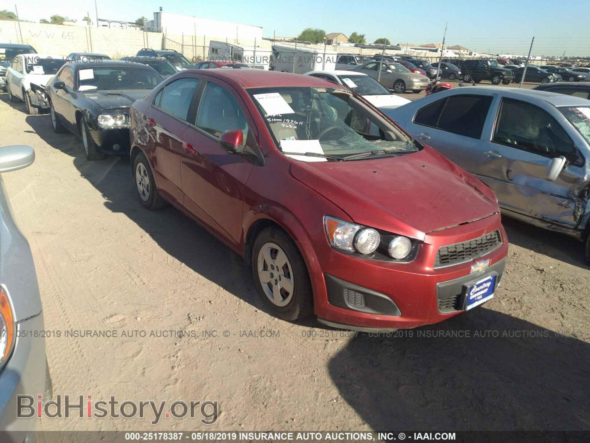 Фотография 1G1JA5SH6D4141017 - CHEVROLET SONIC 2013